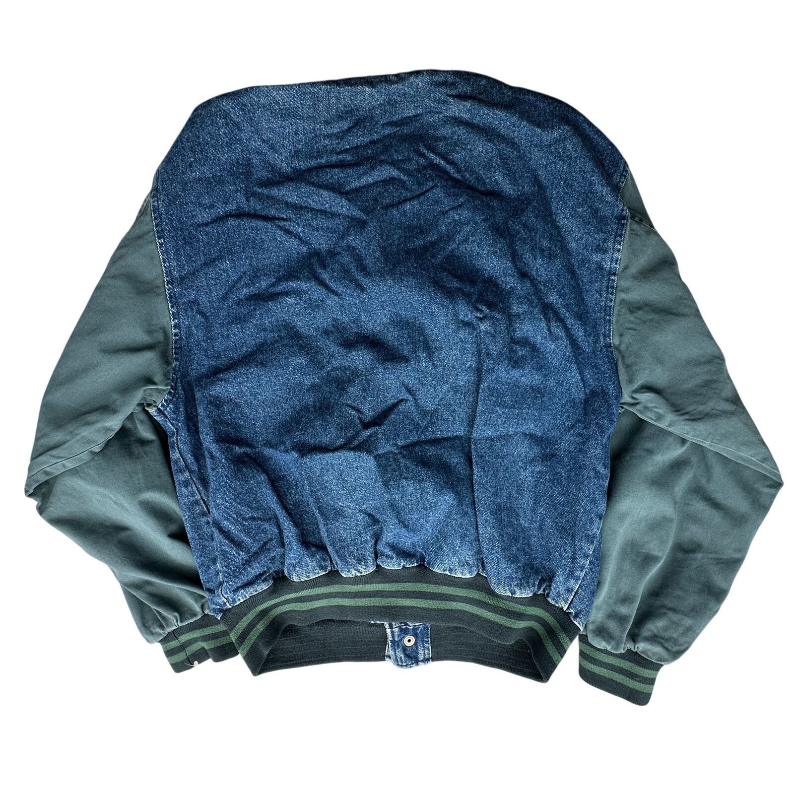 Swingster VTG 90s Swingster Corvette Denim Jean Jacket Twill Varsity M Size US M / EU 48-50 / 2 - 12 Thumbnail