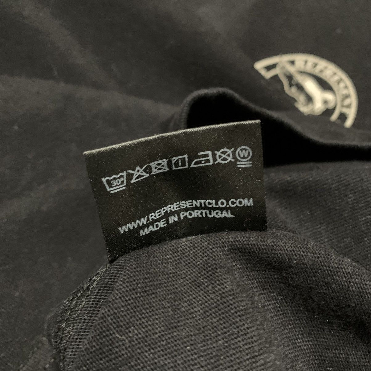 Represent Clo. Represent Medium Owners Club Angel Jet Black Tee Size US M / EU 48-50 / 2 - 7 Thumbnail