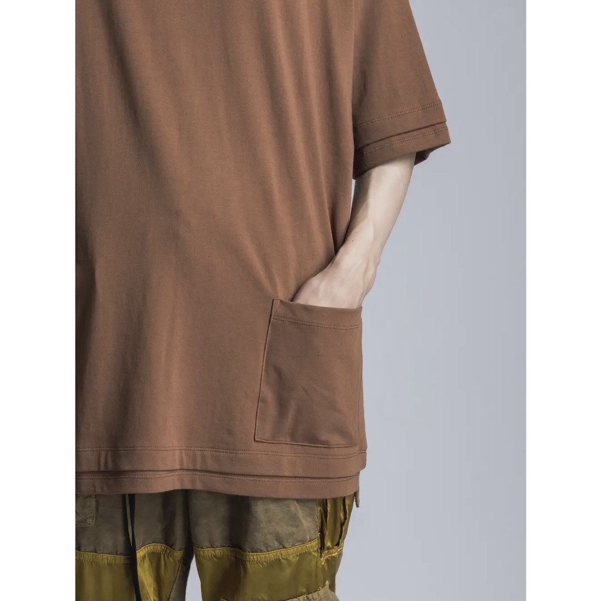 The Viridi-anne SS22 Soft Jersey Layered Short Sleeve T-Shirt size 1 cotton Size US S / EU 44-46 / 1 - 13 Thumbnail