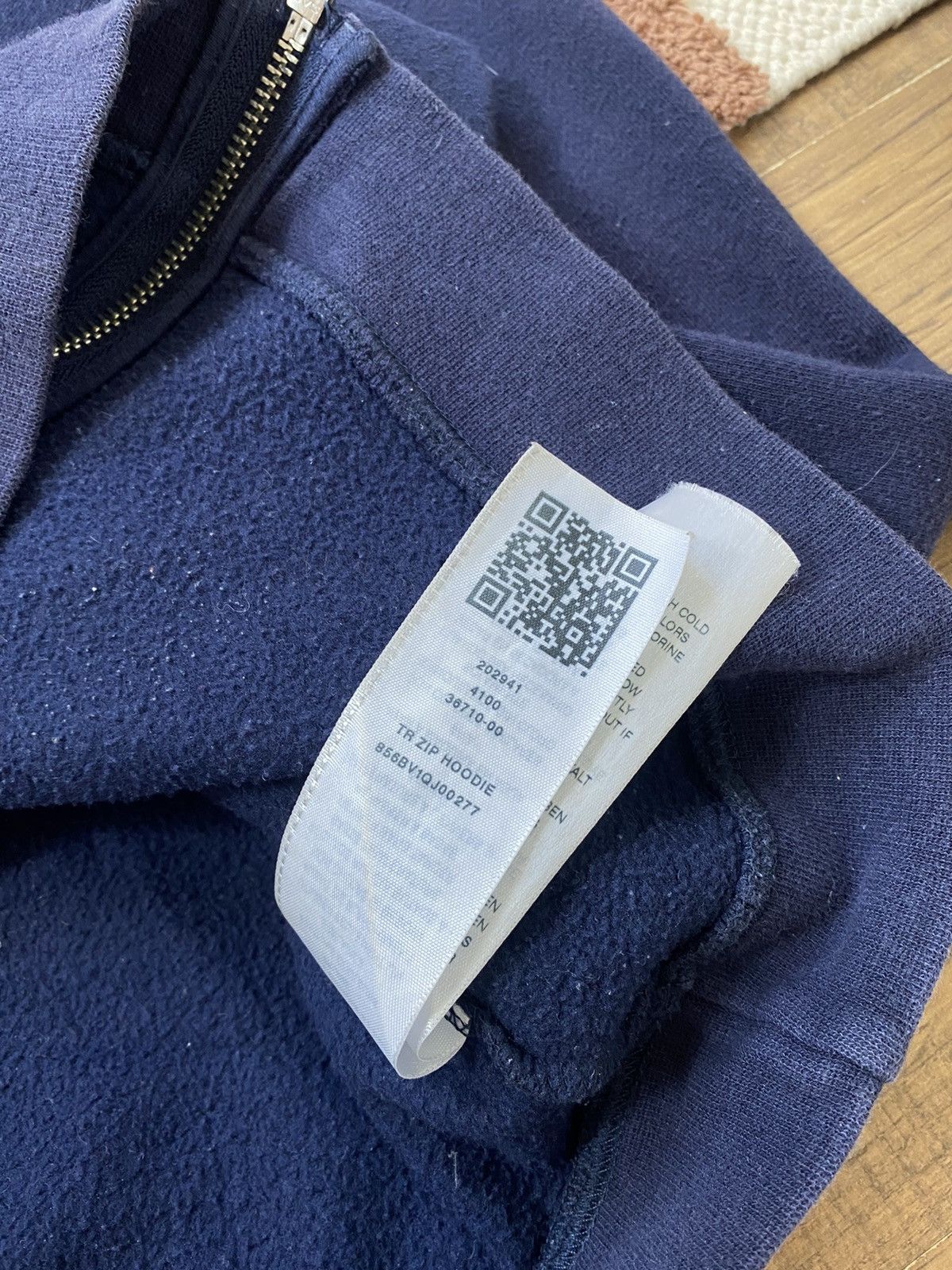 True Religion TRUE RELIGION BLUE BOXY FIT ZIP HOODIE Size S / US 4 / IT 40 - 5 Thumbnail
