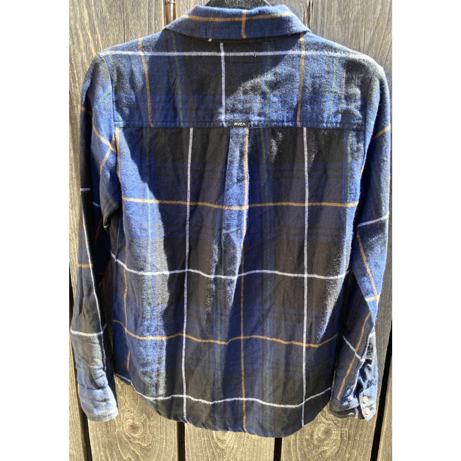RVCA RVCA Shirt Men Multicolor Plaid Button-Down S Surf Beach Lifestyle RN99064 Size US S / EU 44-46 / 1 - 6 Thumbnail