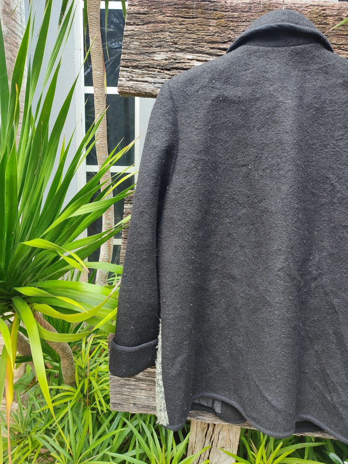 Designer × Vintage Vintage Charming Korea Wool Jacket – Horse Rider Appliqué Size M / US 6-8 / IT 42-44 - 10 Thumbnail