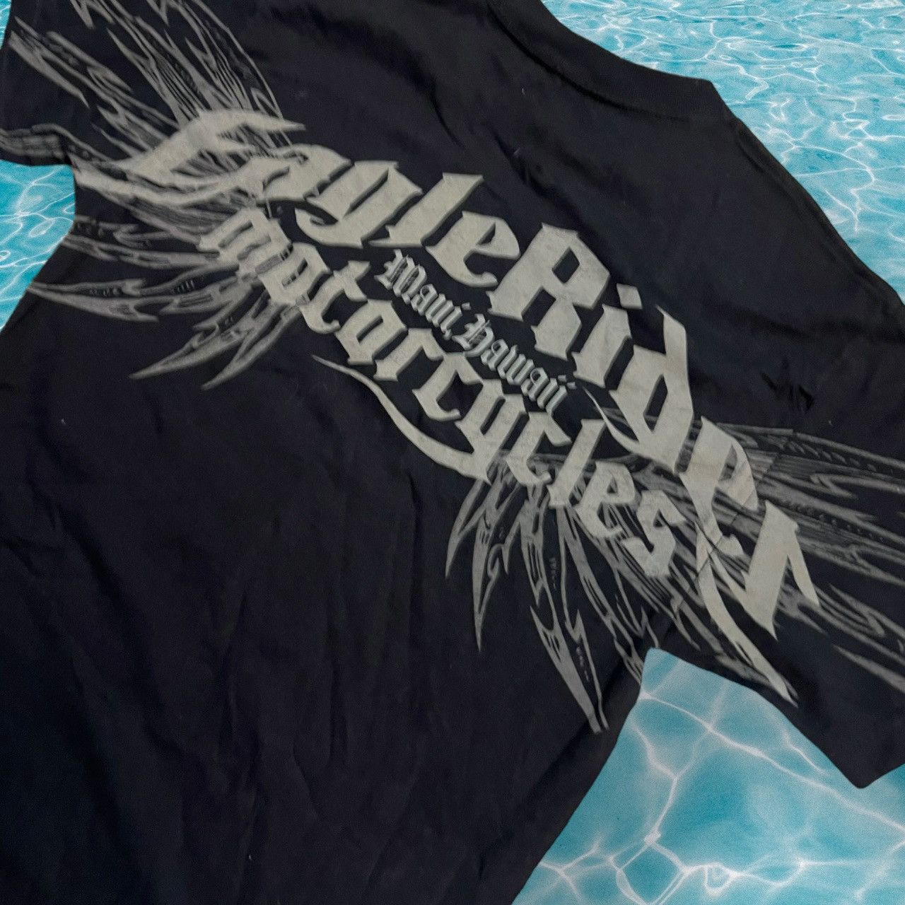 Affliction × Harley Davidson Sick AOP grunge Eagle Riders Motorcycle Tee Size US M / EU 48-50 / 2 - 2 Thumbnail