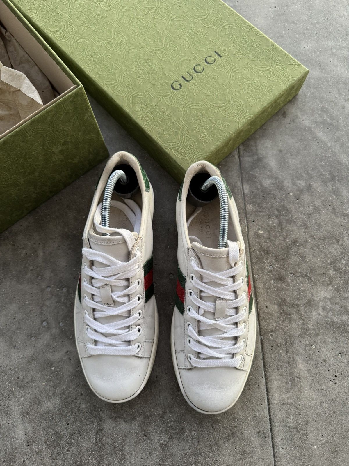 Designer × Gucci Gucci ace sneakers Size US 6 / IT 36 - 3 Thumbnail