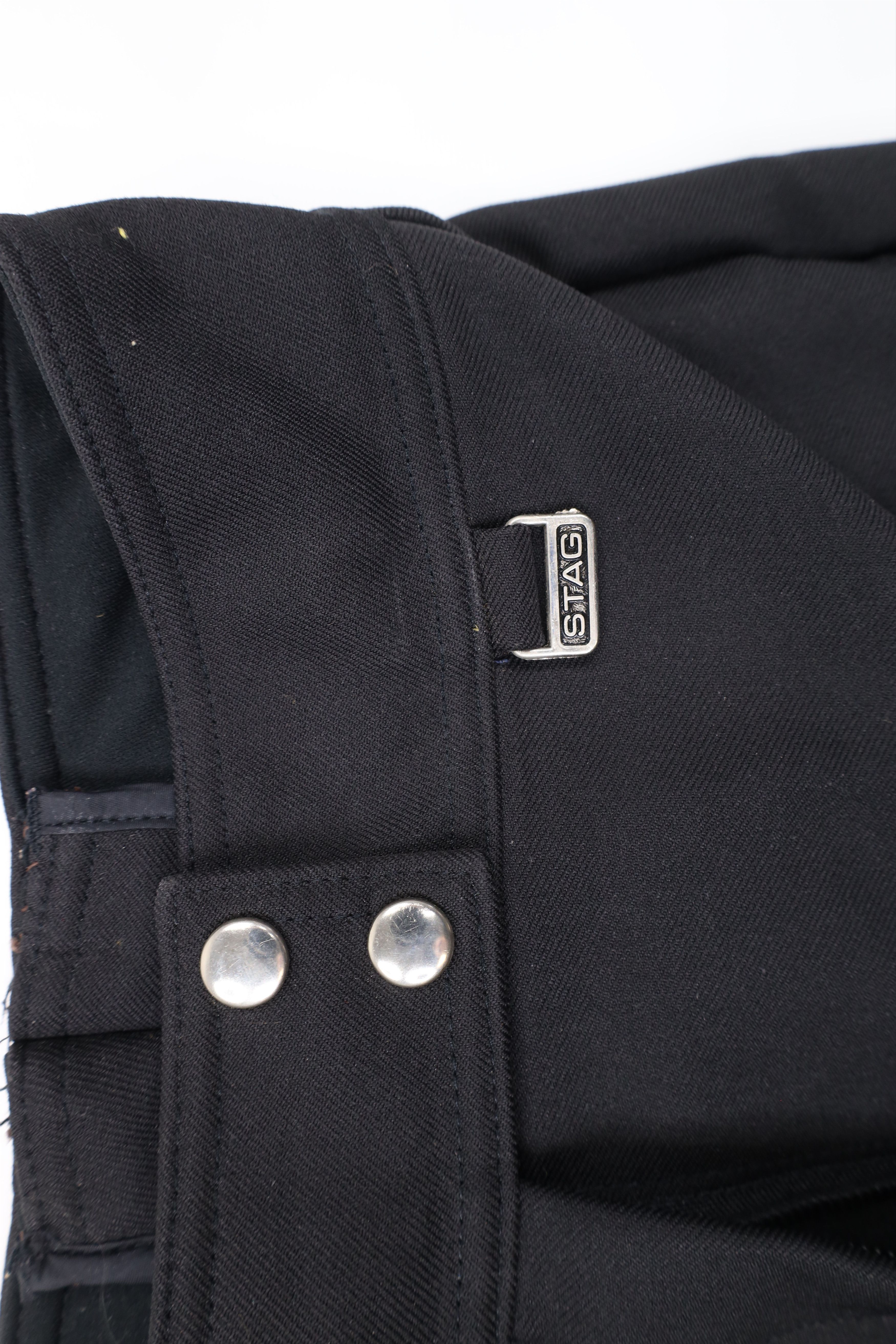 Vintage Vintage 70s Streetwear Lined Skiing Snow Pants Black USA Size 25" / US 0 / IT 36 - 7 Thumbnail