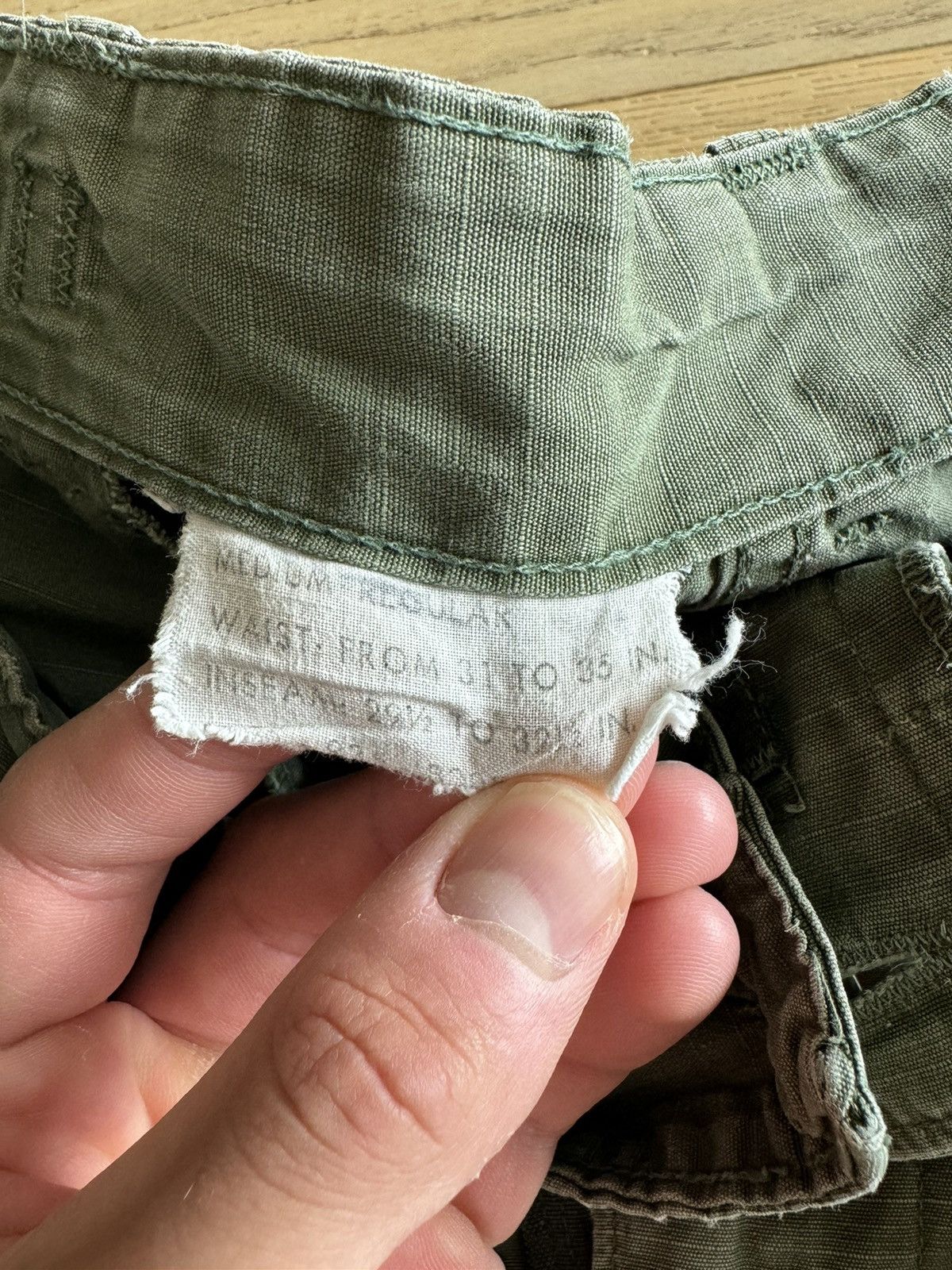 Vintage Vintage Military Trousers Size US 34 / EU 50 - 4 Thumbnail