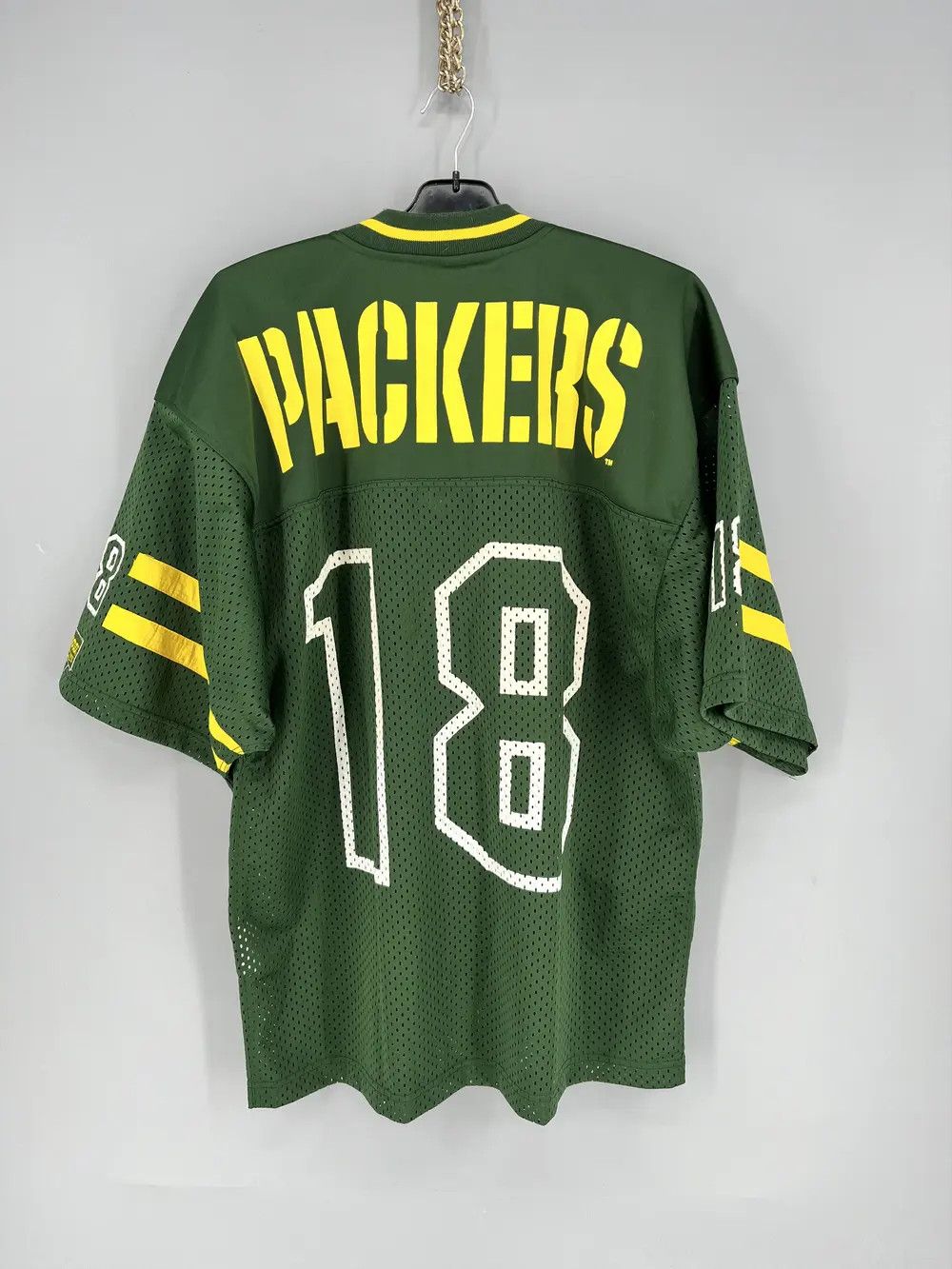 NFL × Vintage 1991's GREEN BAY PACKERS CAMPRI TEAMLINE JERSEY L Size US L / EU 52-54 / 3 - 10 Thumbnail