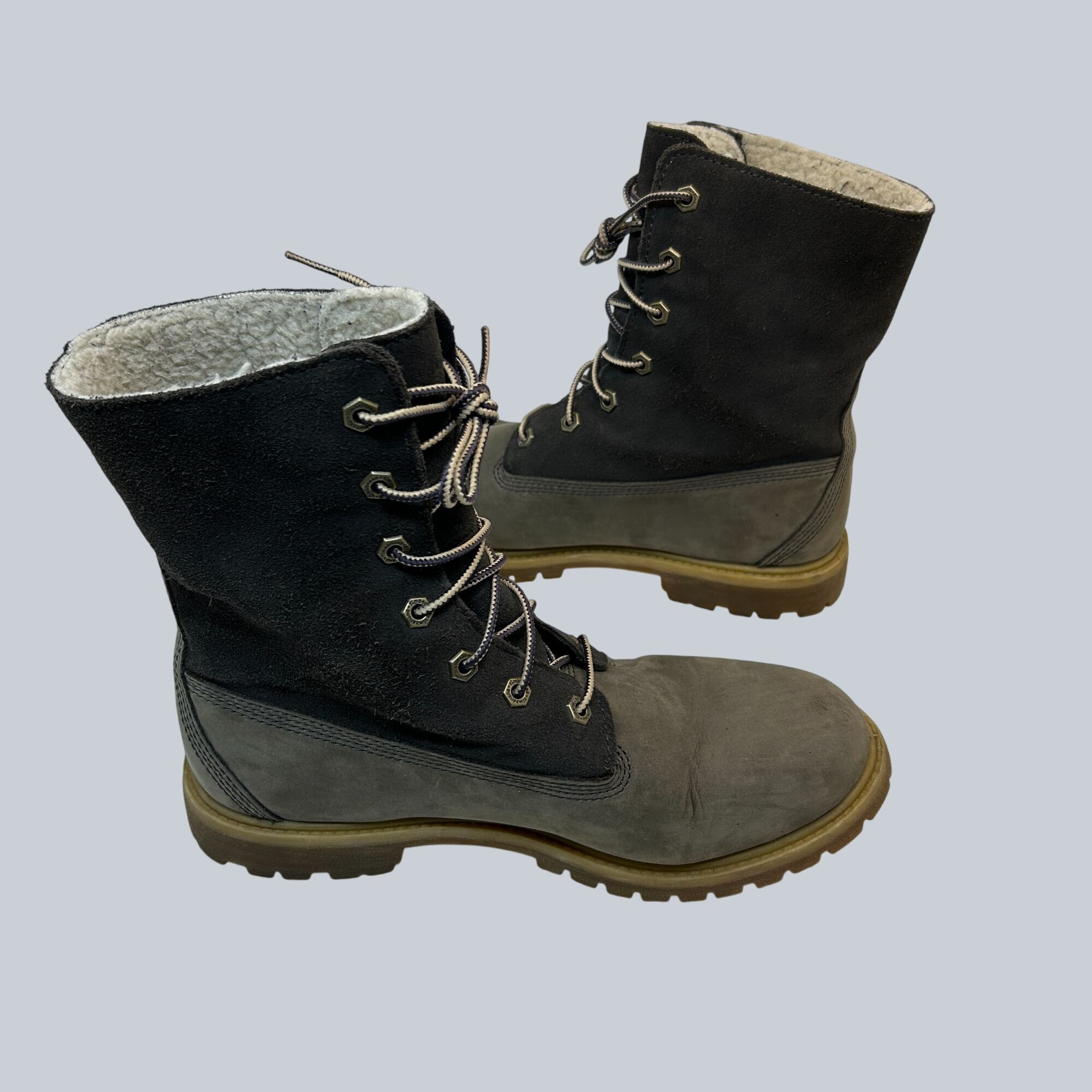 Timberland Timberland Women’s Lace-Up Winter Boots Leather & Suede Size US 10 / IT 40 - 7 Thumbnail