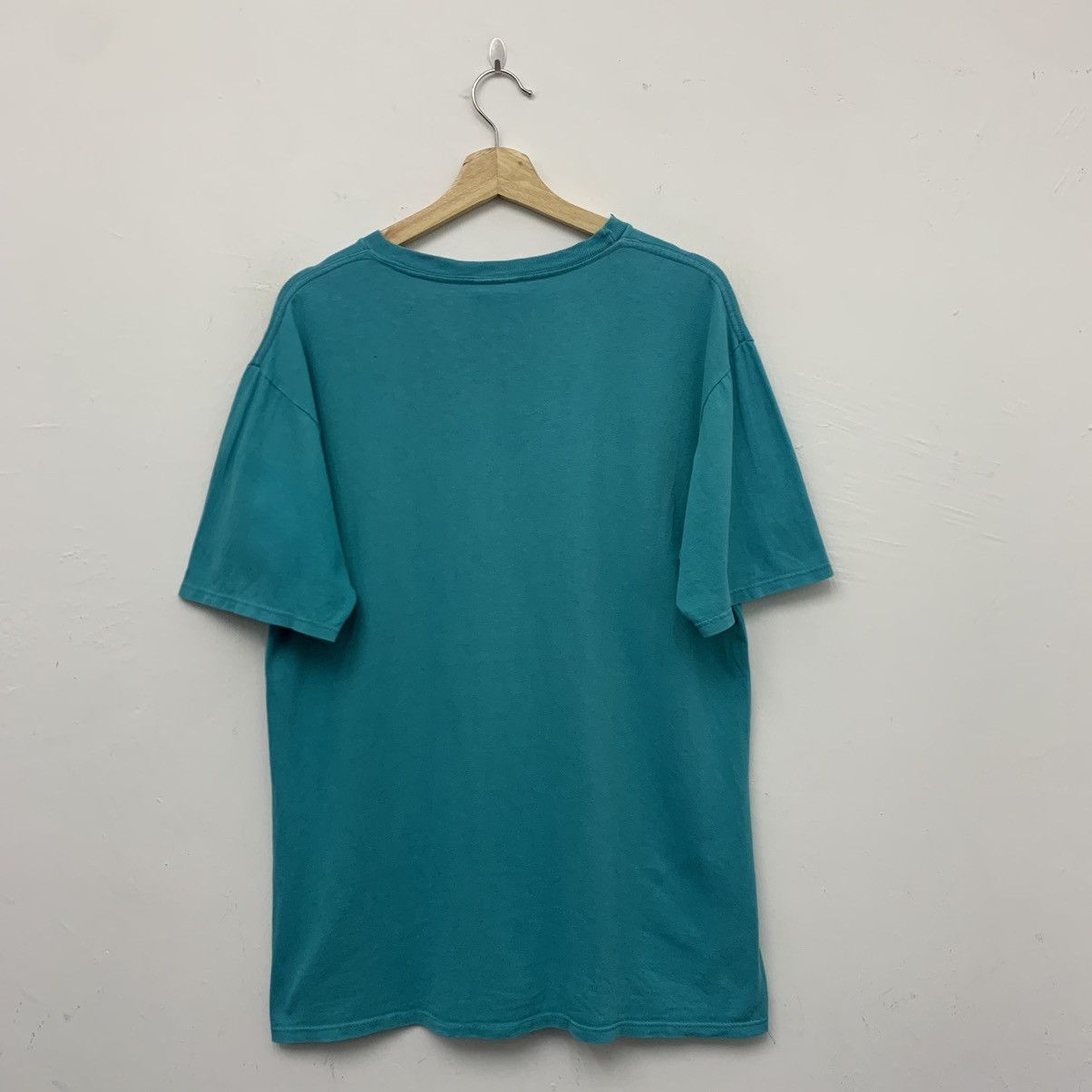 NBA × Vintage Vintage 1994 Charlotte Hornets Tshirt Size US M / EU 48-50 / 2 - 2 Thumbnail