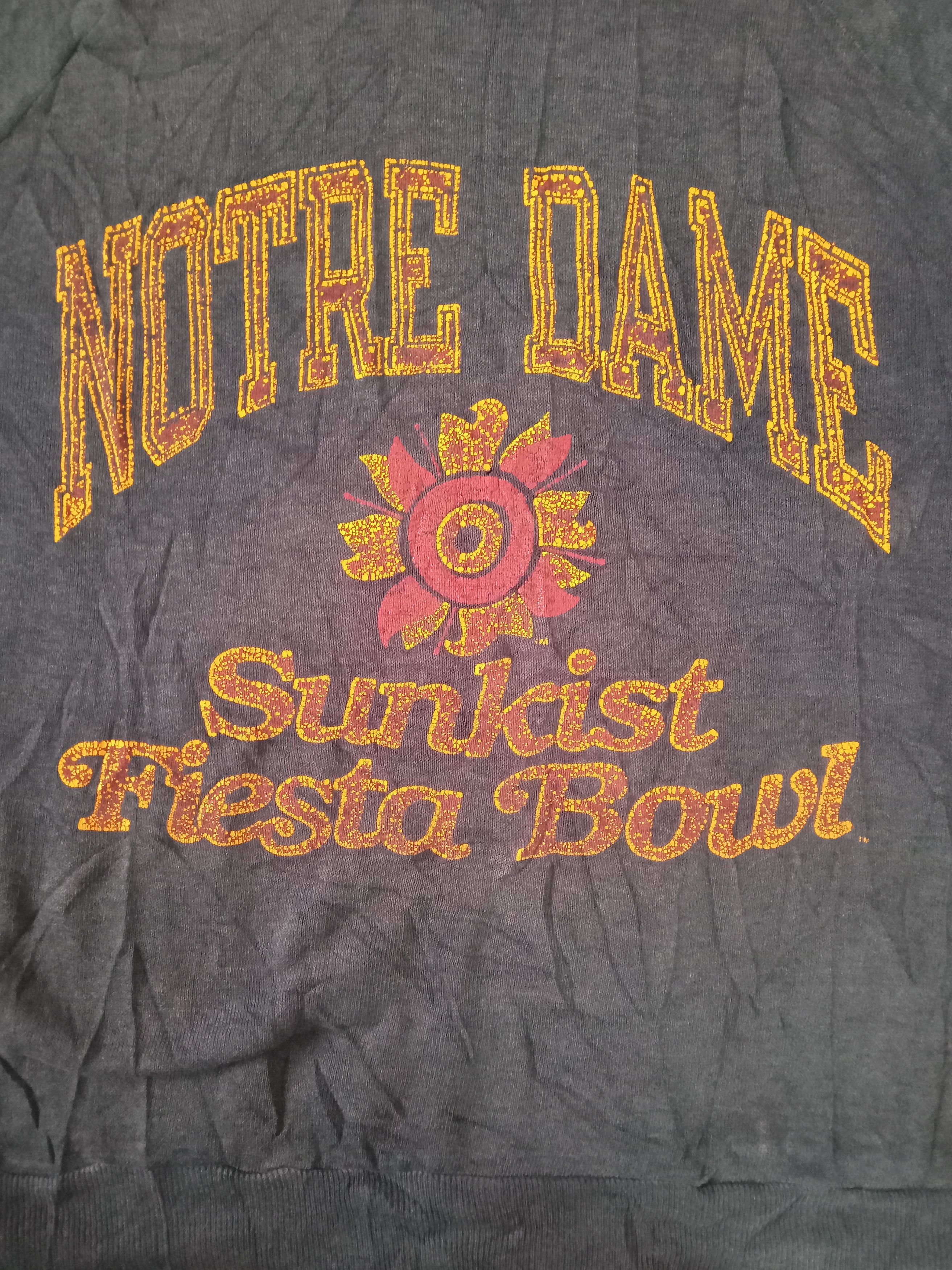 Champion Champion Notre Dame Sunkist Fiesta Bowl Vintage Sweatshirt Size US M / EU 48-50 / 2 - 4 Thumbnail