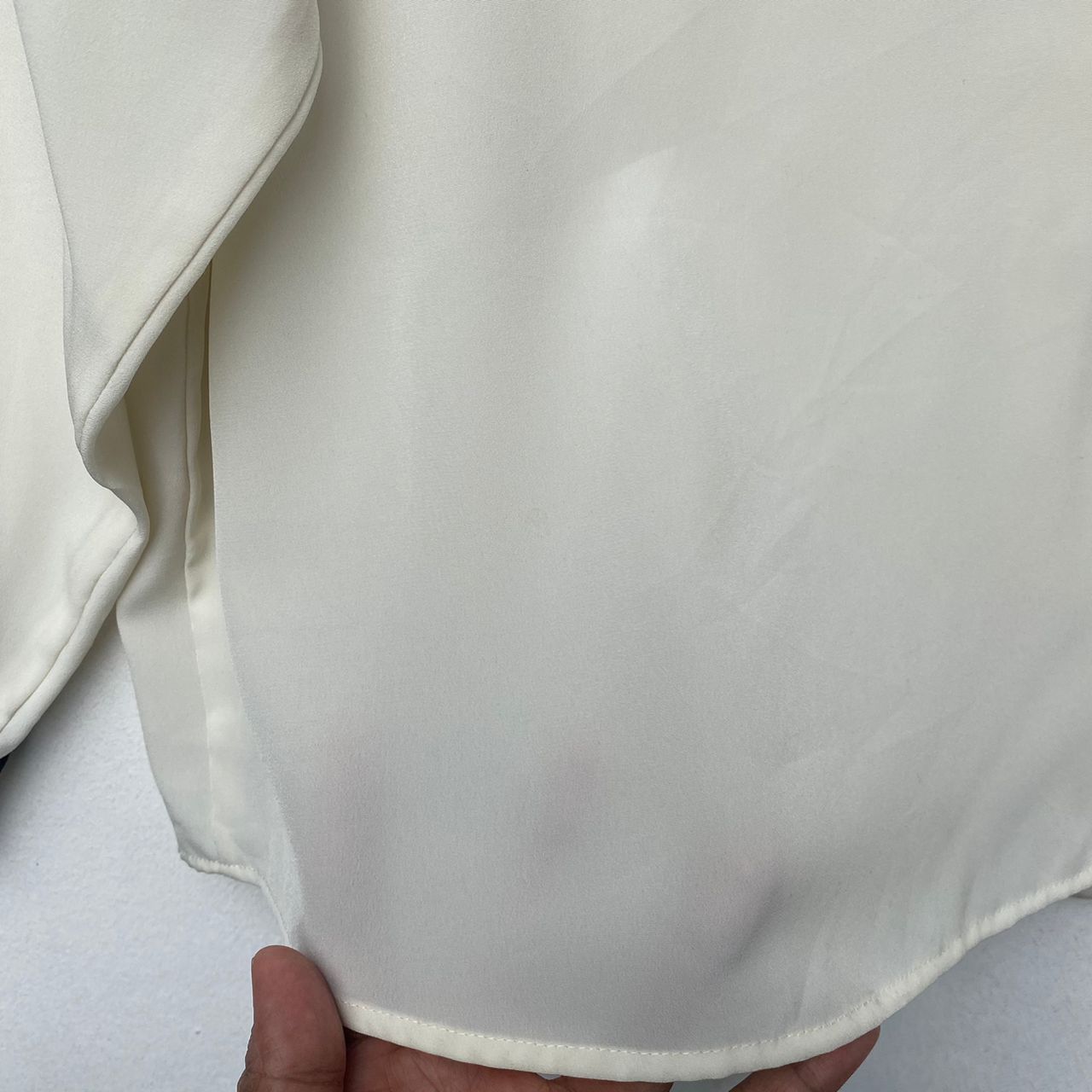 Vintage VINTAGE BLOUSE MEDIUM SIZE CREAM WHITE COLOUR Size M / US 6-8 / IT 42-44 - 10 Thumbnail