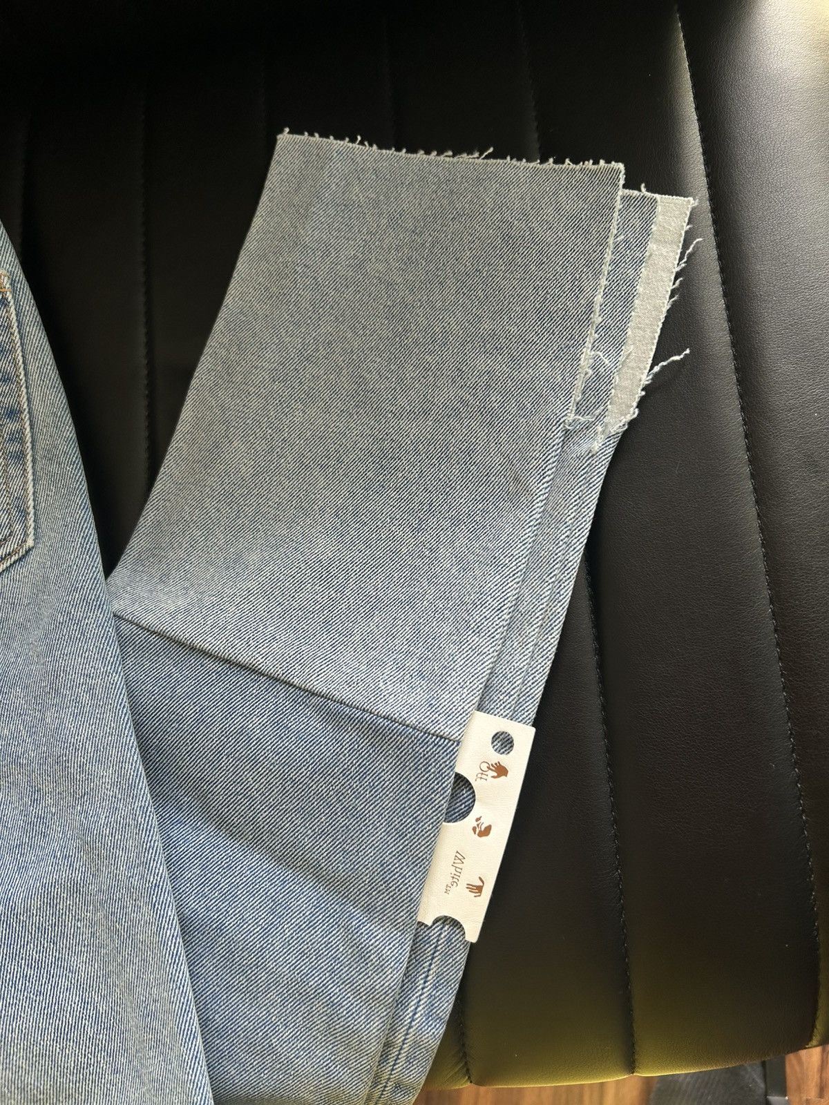 Off-White Off-White Jeans Light Wash Size 24 Size 24" / US 00 / IT 34 - 4 Thumbnail