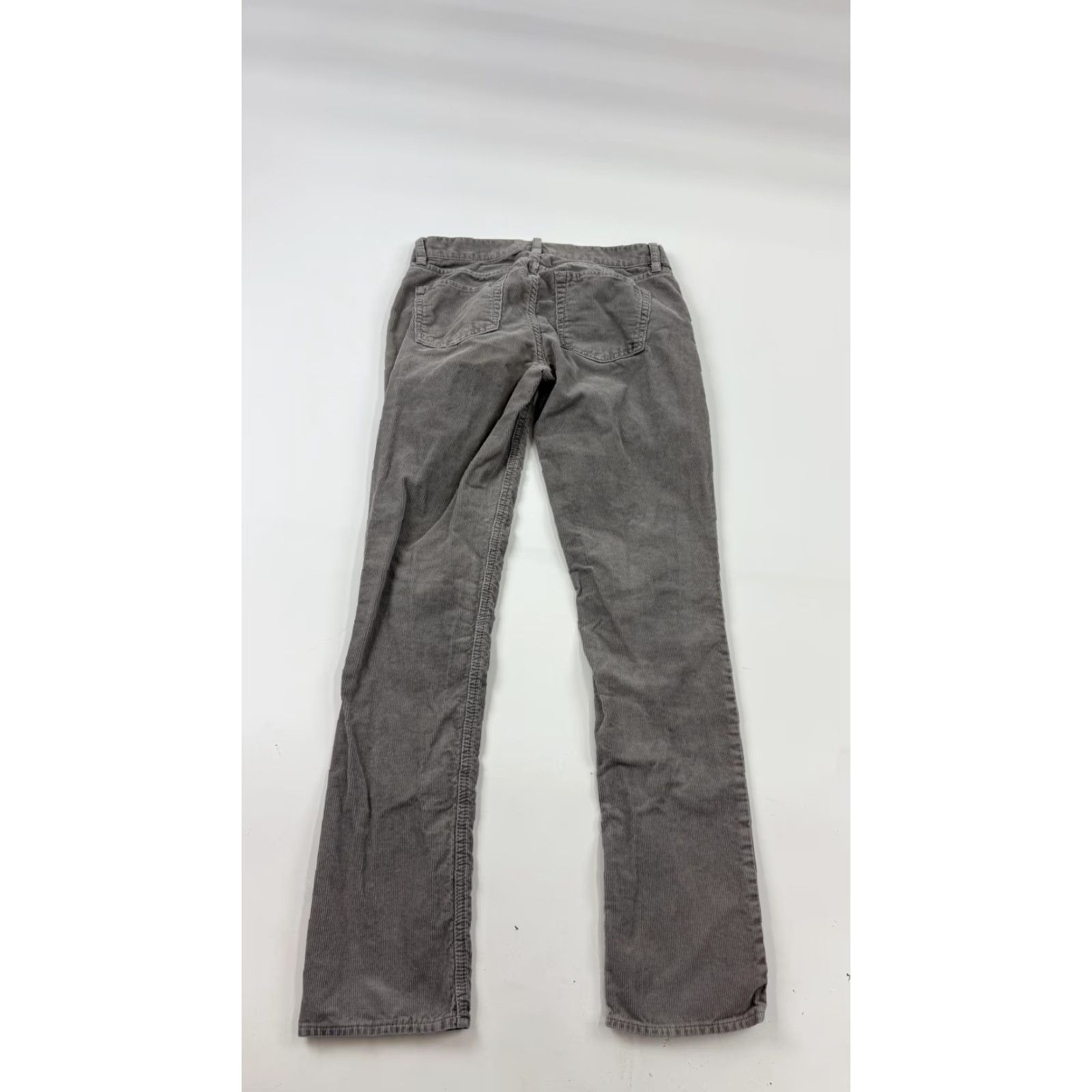 J.Crew J.Crew Pants Womens 24S Gray City Fit Corduroy Straight Leg Chino Petite Casual Size 42" / US 20 - 4 Thumbnail