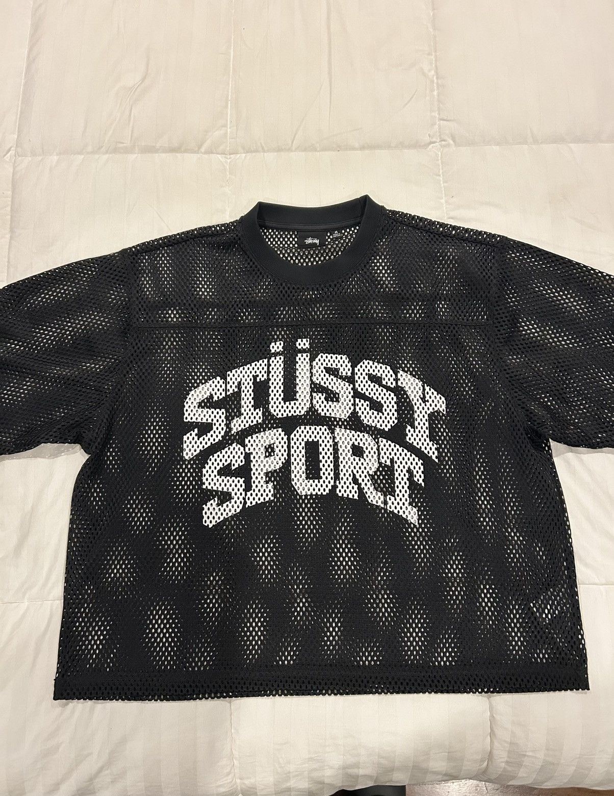 Stussy STÜSSY SPORT JERSEY Black | Grailed