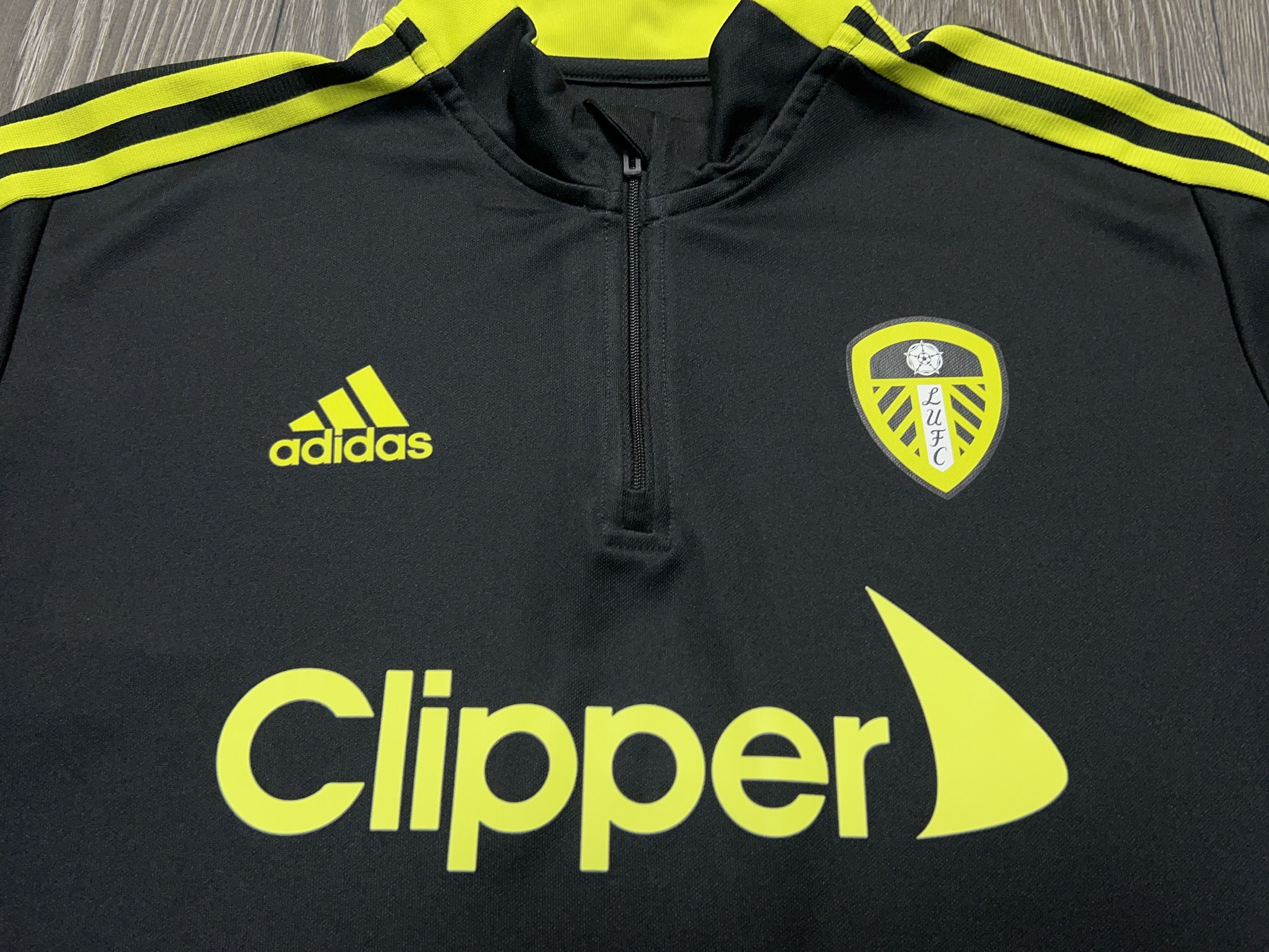 Adidas Leeds United 2021 Soccer Football Training Track Top Jacket Size US XL / EU 56 / 4 - 2 Thumbnail
