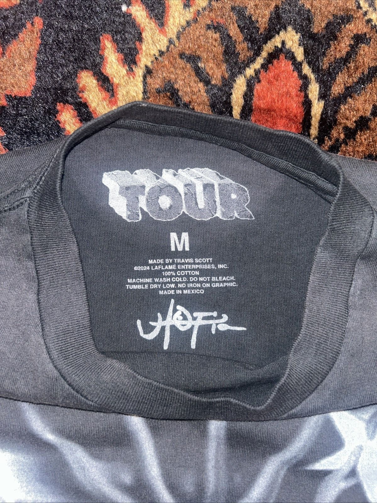Travis Scott 2024 Travis Scott Utopia Tour Merch M Black Maximus Size US M / EU 48-50 / 2 - 2 Thumbnail
