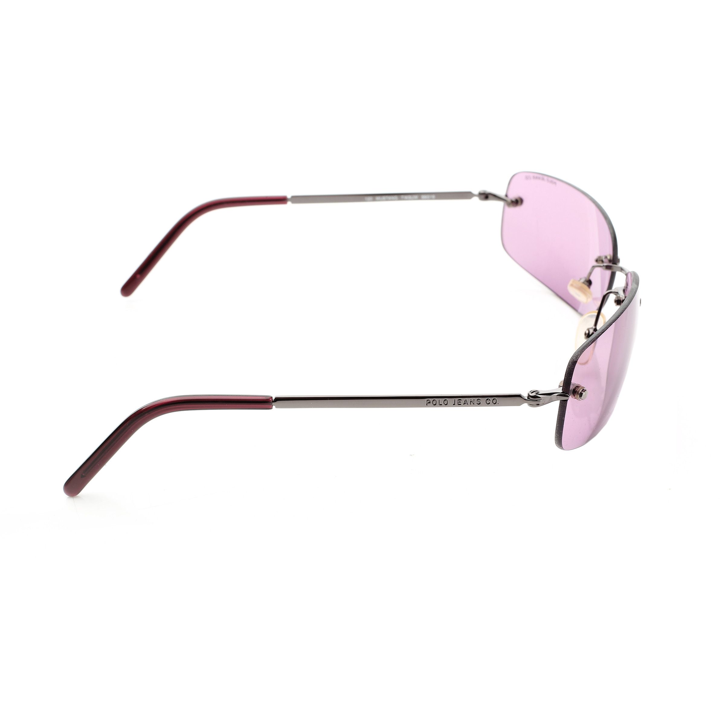 Ralph Lauren Ralph Lauren Polo Jeans Co. '90s Rimless Purple Sunglasses Size ONE SIZE - 3 Thumbnail