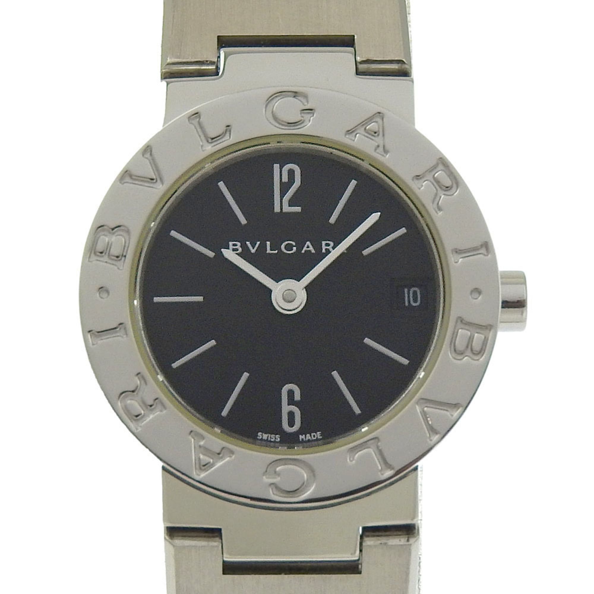Bvlgari BVLGARI Watch BB23SS Stainless Steel Quartz Analog Display Black Dial Women's Size ONE SIZE - 1 Thumbnail
