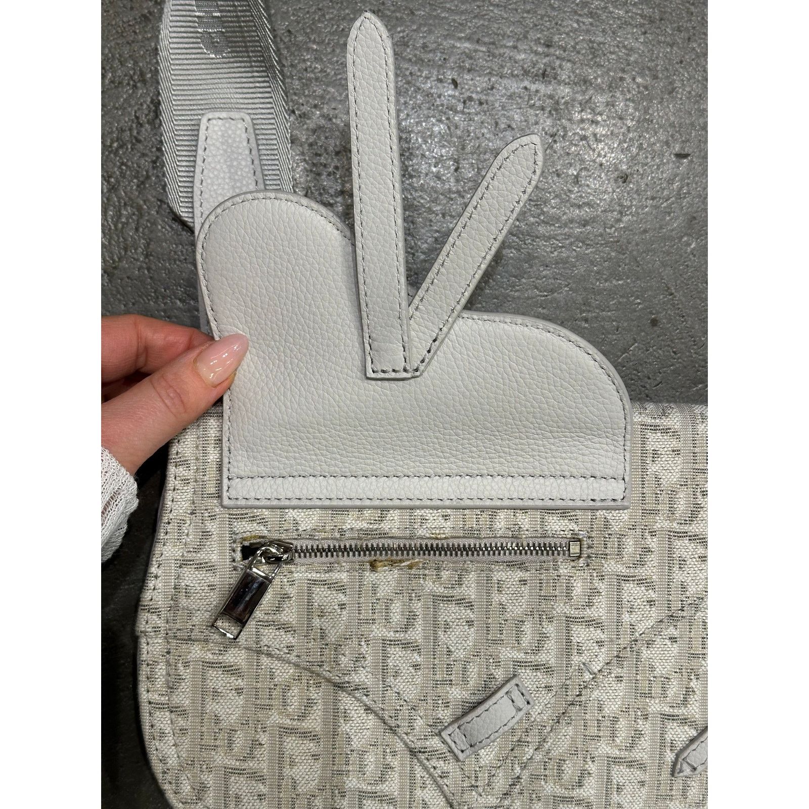 Dior 2021 Dior saddle messenger pouch in oblique jacquard Size ONE SIZE - 6 Thumbnail