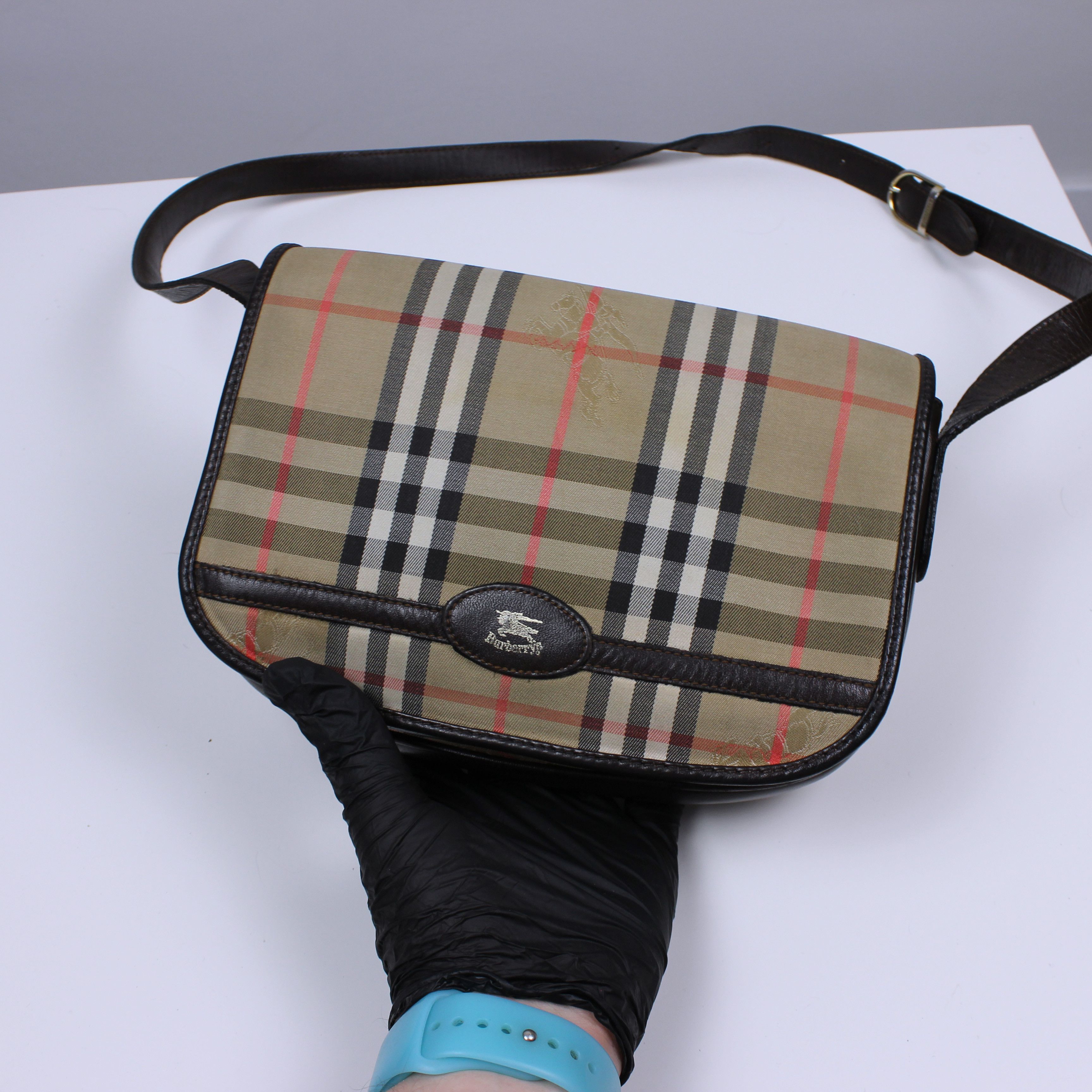 Burberry Crossbody Vintage Bag Women Nova One Size Beige