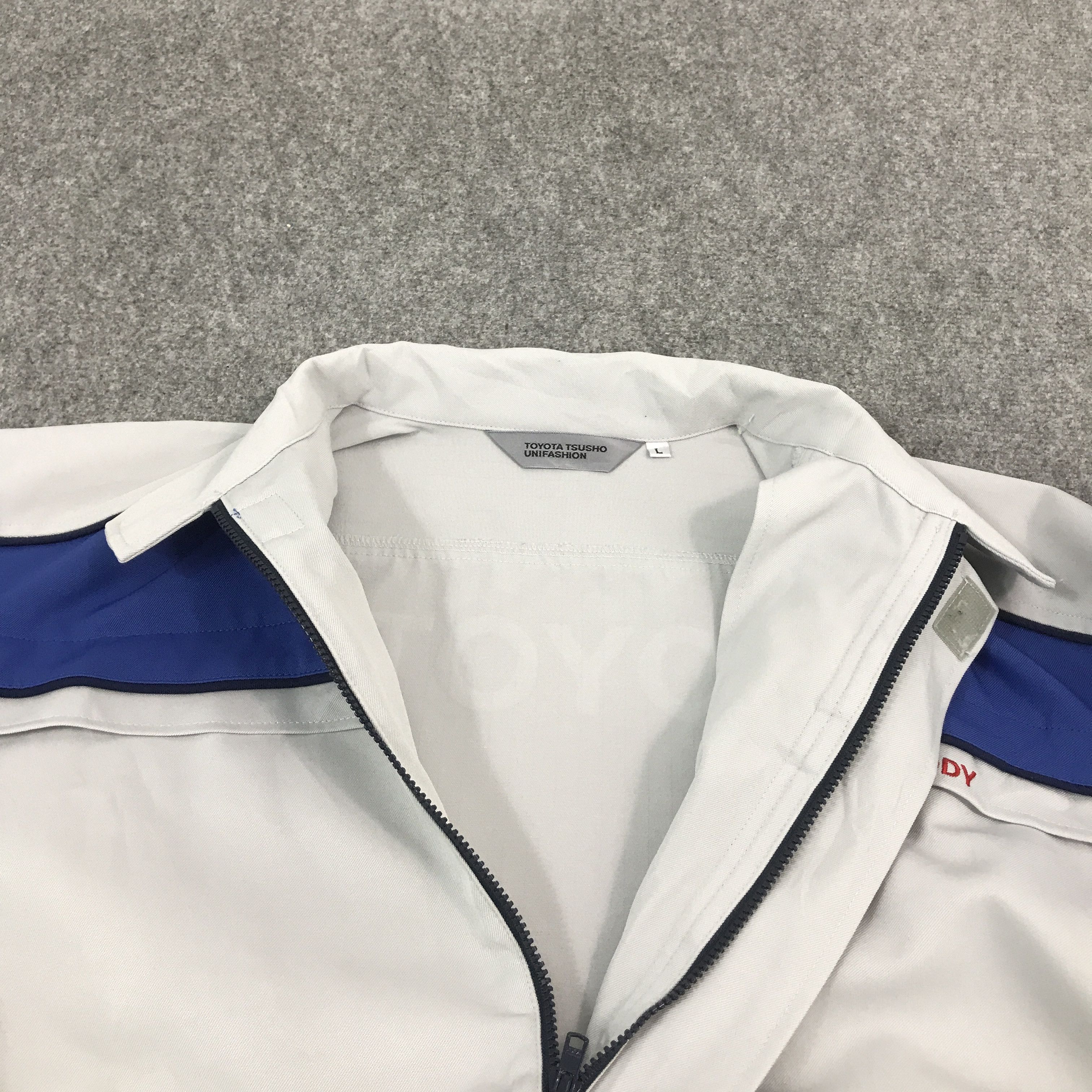 Japanese Brand vintage Toyots Auto Body uniform japan jacket Size US L / EU 52-54 / 3 - 5 Thumbnail