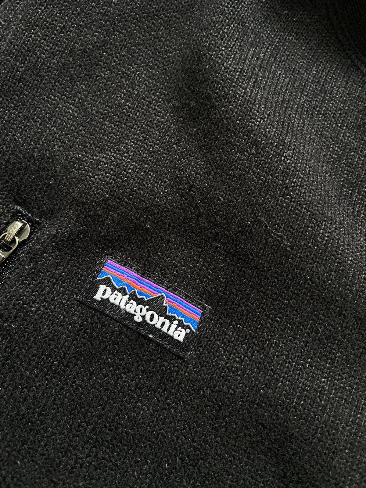 Patagonia Vintage 1990’s Patagonia Rythm Full Black Hoodie Jacket Size US XL / EU 56 / 4 - 5 Thumbnail