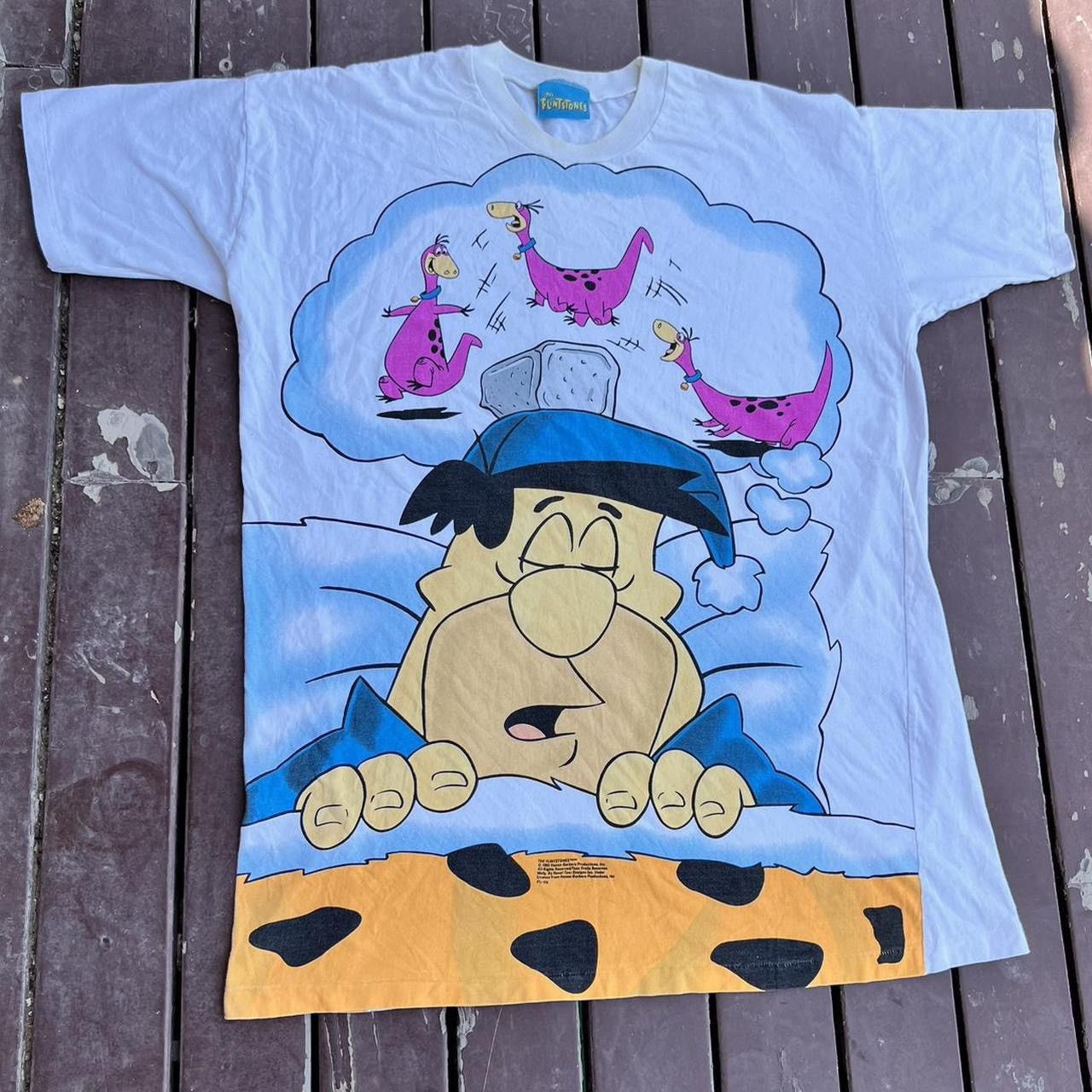 Vintage Vintage The Flintstones Size US XL / EU 56 / 4 - 2 Thumbnail