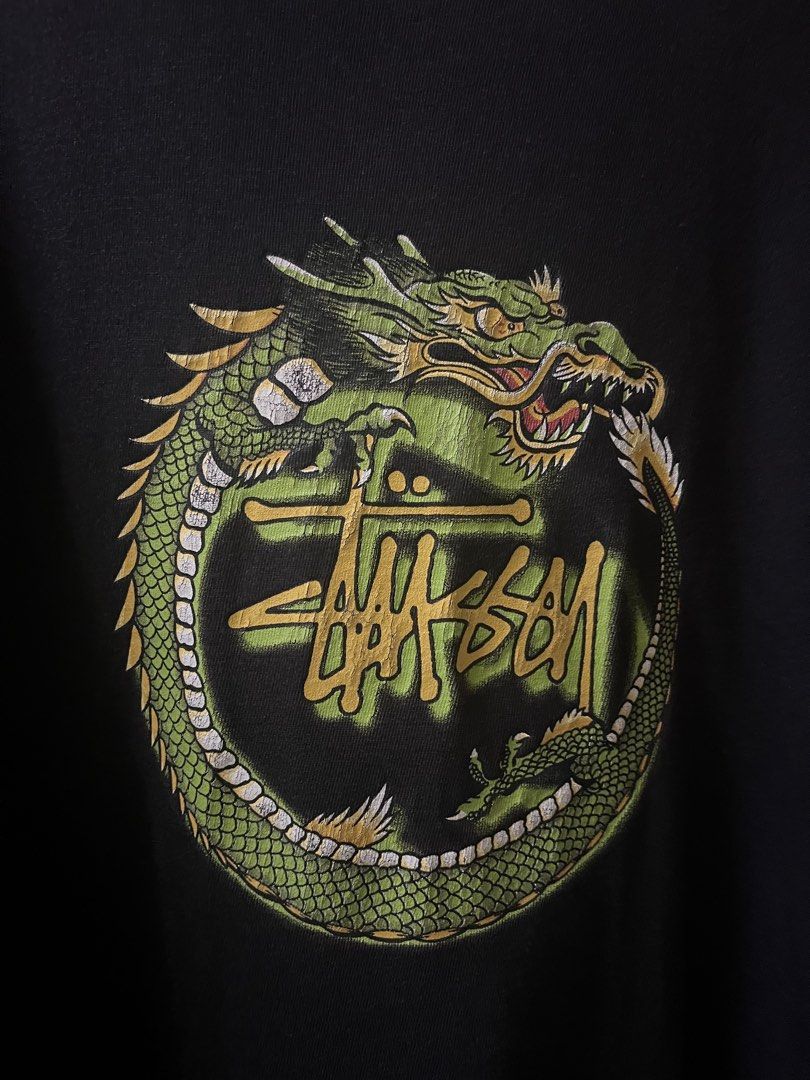 Stussy Vintage 90s Stussy Dragon Tee Size US L / EU 52-54 / 3 - 2 Thumbnail