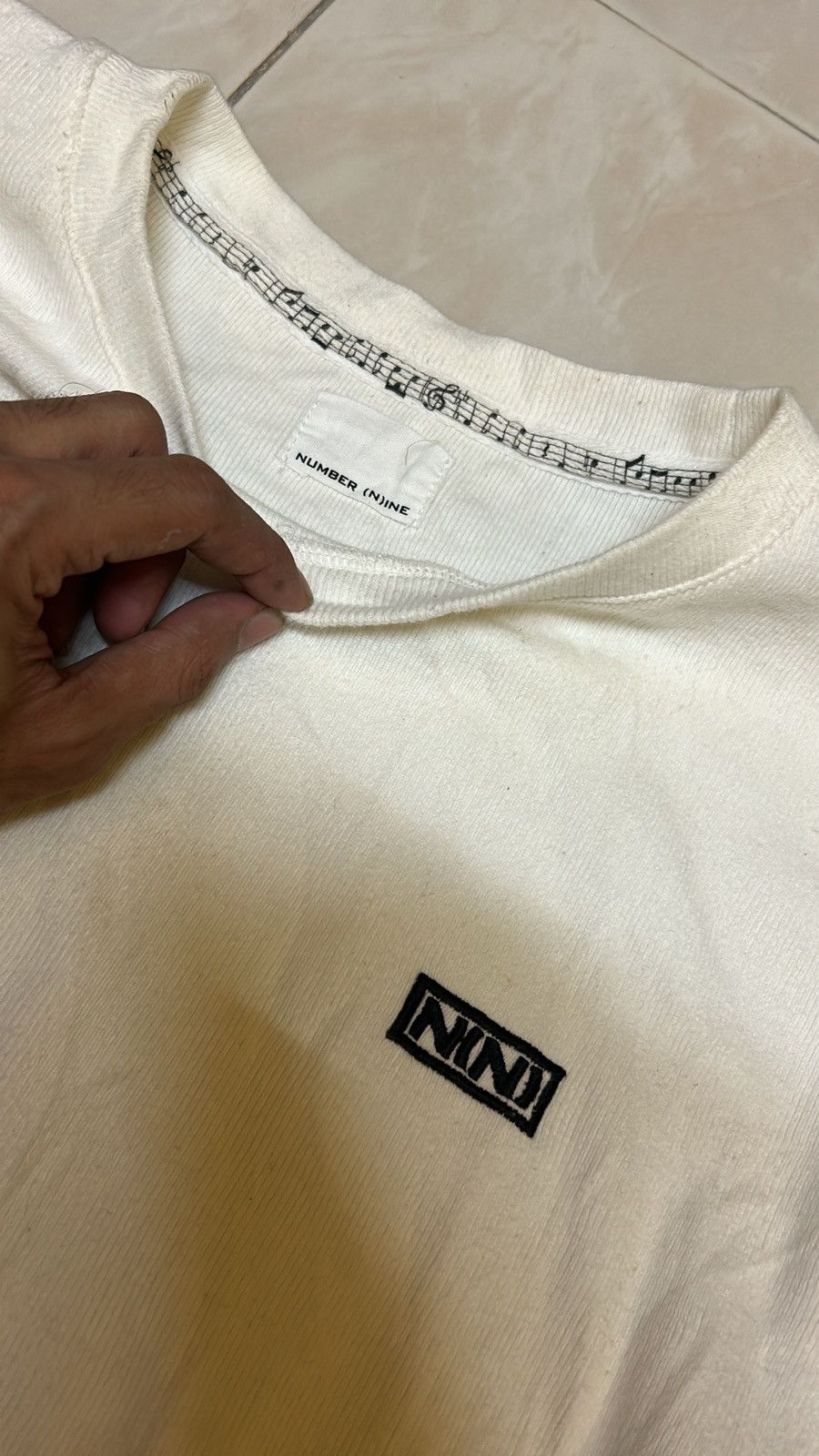 Number (N)ine RARE NUMBER NINE SIMPLE DESIGN Size US L / EU 52-54 / 3 - 3 Thumbnail