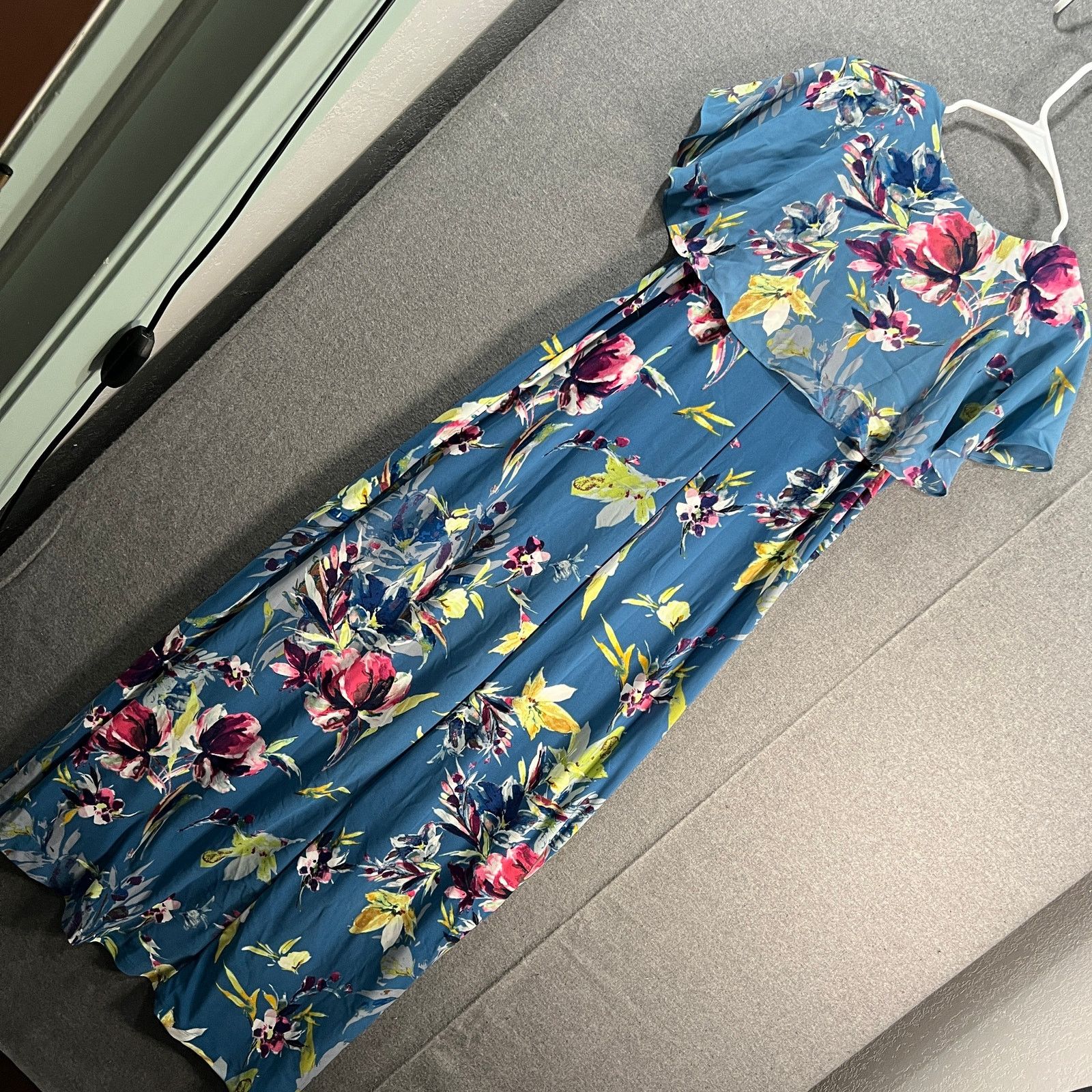 Other Attitudes by Renee Global Illusions Regular Maxi Dress Size L / US 10 / IT 46 - 11 Thumbnail