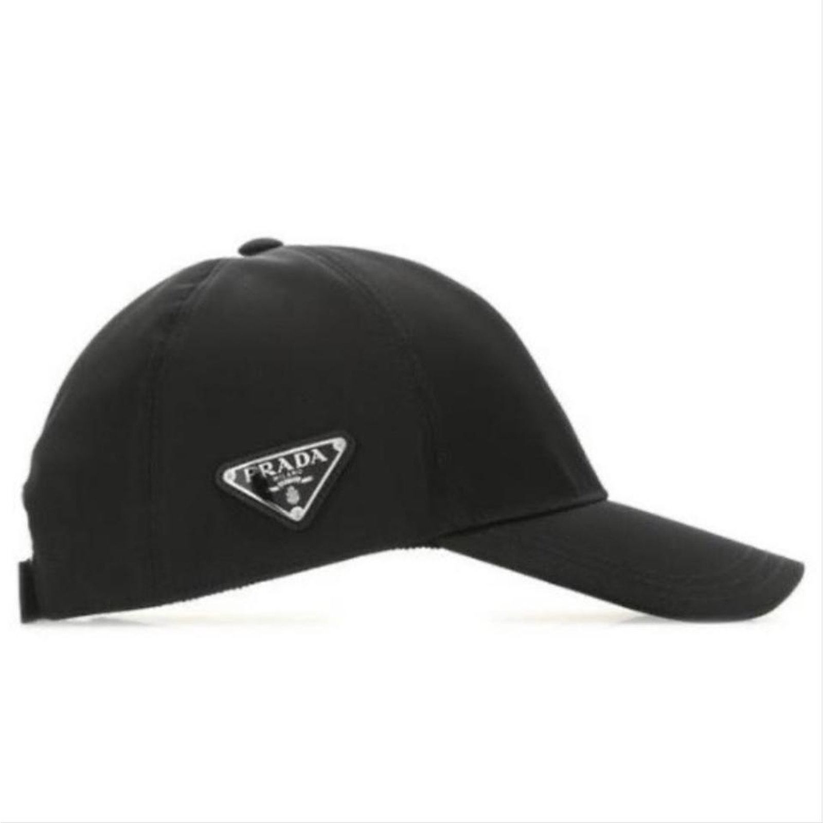 Prada logo appliqued baseball hat cap L Size ONE SIZE - 1 Thumbnail