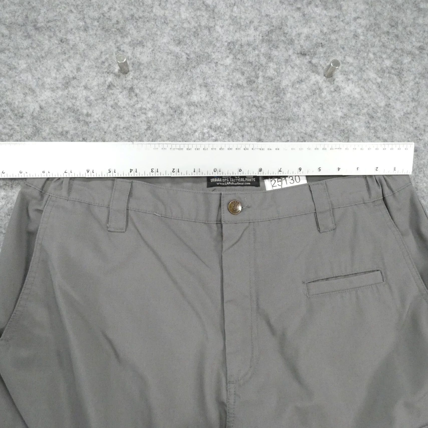 Vintage LAPG Operator Tactical Pants Men 38x34 Cargo Gray Ripstop Duty Combat Hiking Size US 38 / EU 54 - 7 Thumbnail