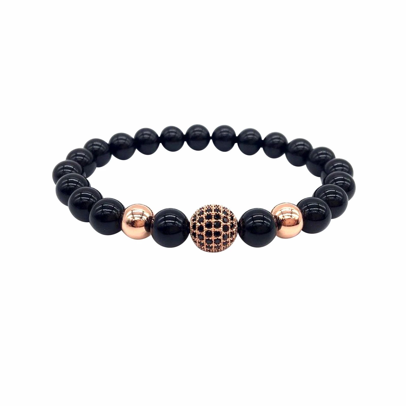 Jewelry 🔴 Bracelet - Rose Gold Globe Pavé Shambala Size ONE SIZE - 1 Preview