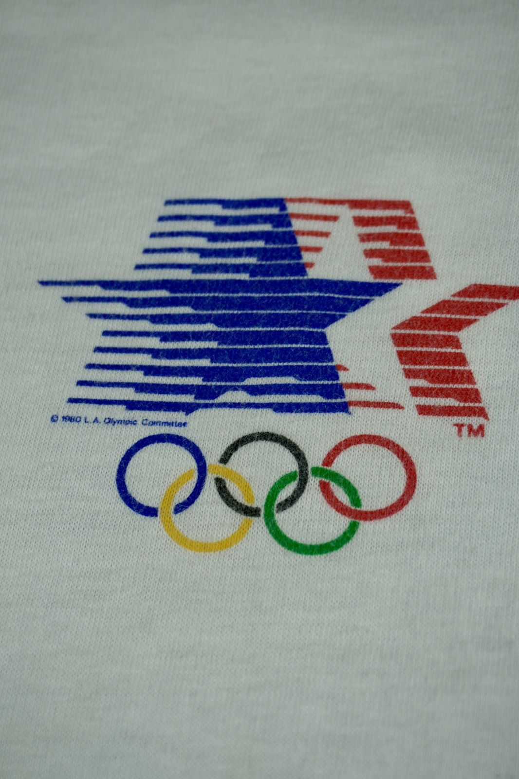 Levi's Vtg levis 80s olympics LA Usa Long Sleeve rare Size US XL / EU 56 / 4 - 4 Thumbnail