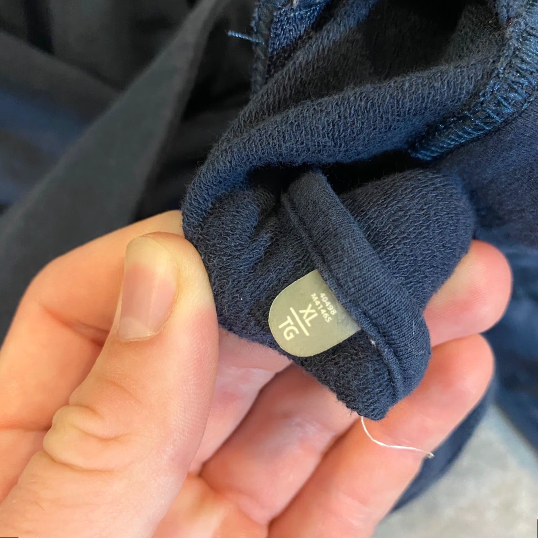 Lululemon LULULEMON Jacket Mens XL Navy Blue Full Zip Puff Collar Elbow Performance M41465 - Regular Size, Blue, Solid, Jacket, Men Size US XL / EU 56 / 4 - 6 Thumbnail
