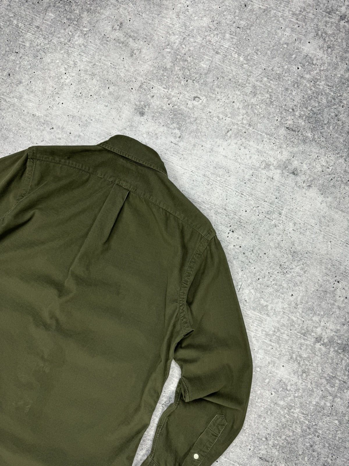 Designer × Polo Ralph Lauren Vintage Y2K Ralph Lauren Corduroy Flannel Shirt Travis Scott Size US S / EU 44-46 / 1 - 20 Thumbnail