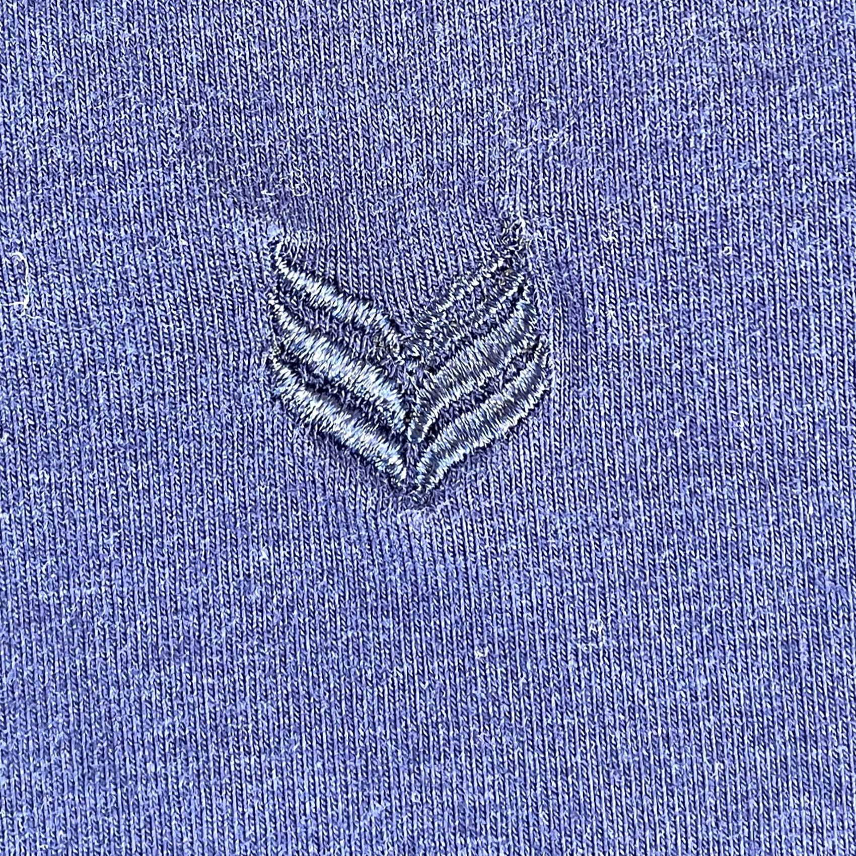 Vintage ButterCloth Henley Shirt Men 3XL Blue Icy Cotton Stretch Short Sleeve Logo NWOT Size US XXL / EU 58 / 5 - 4 Thumbnail