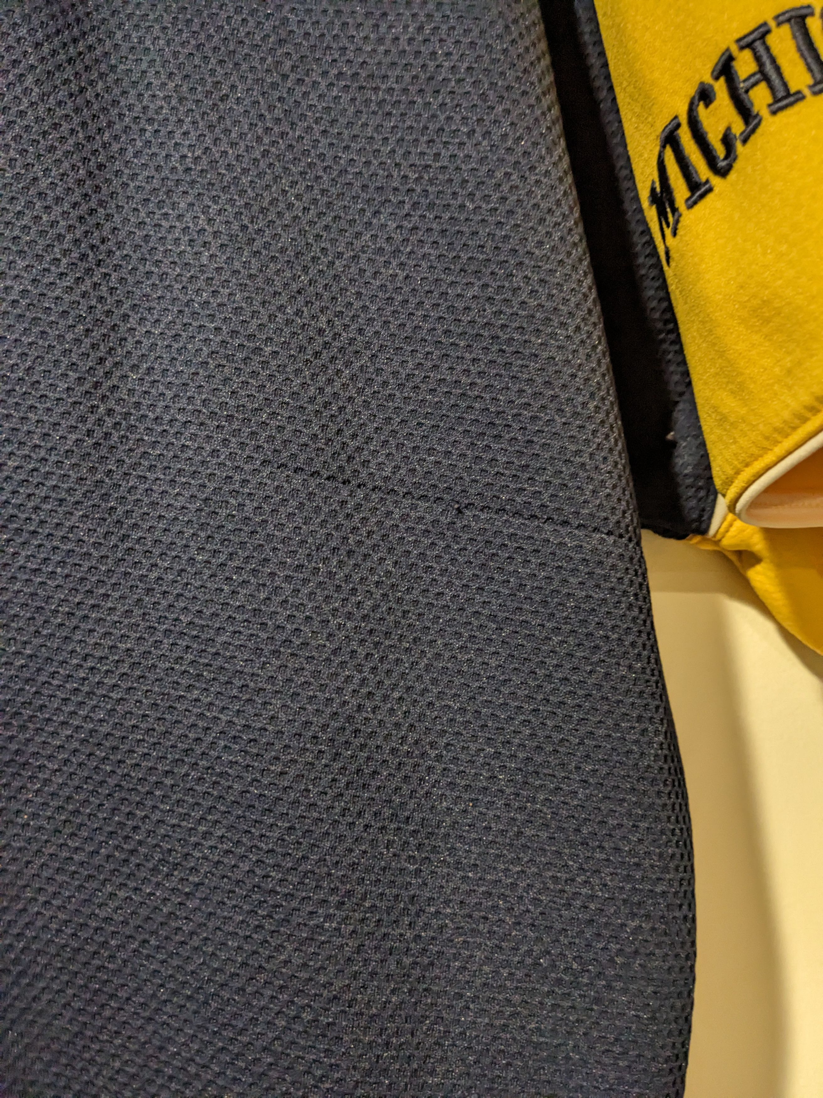 Nike × Vintage Vintage Y2K Nike Michigan Wolverines Dry Fit Shirt Size US XXL / EU 58 / 5 - 9 Thumbnail