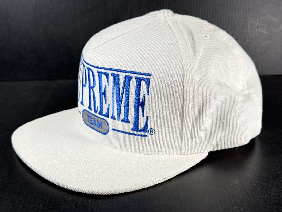 Supreme SUPREME SS16 UNIVERSITY 5 PANEL WHITE HAT BRAND NEW W/ TAGS Size ONE SIZE - 6 Thumbnail