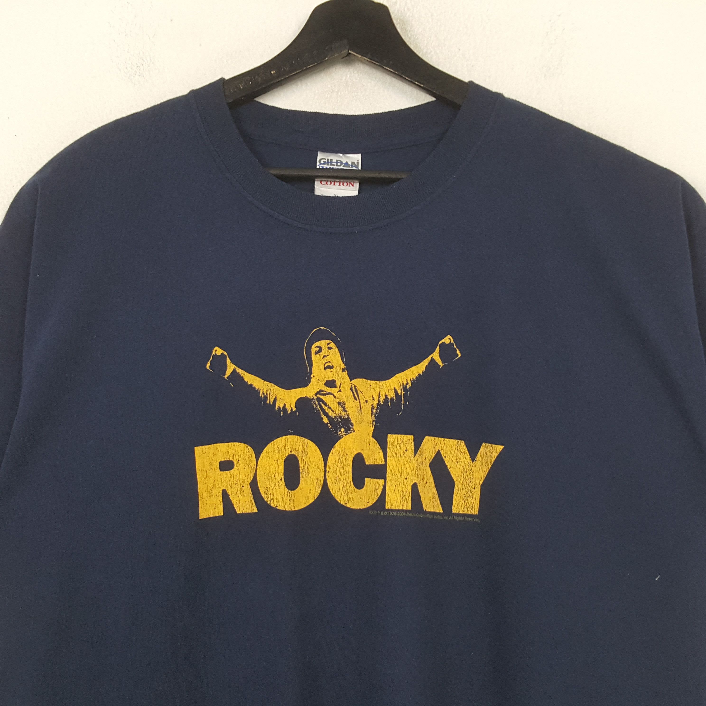 Vintage Rocky Boxing Movie Tshirt RR27 Size US XL / EU 56 / 4 - 2 Thumbnail