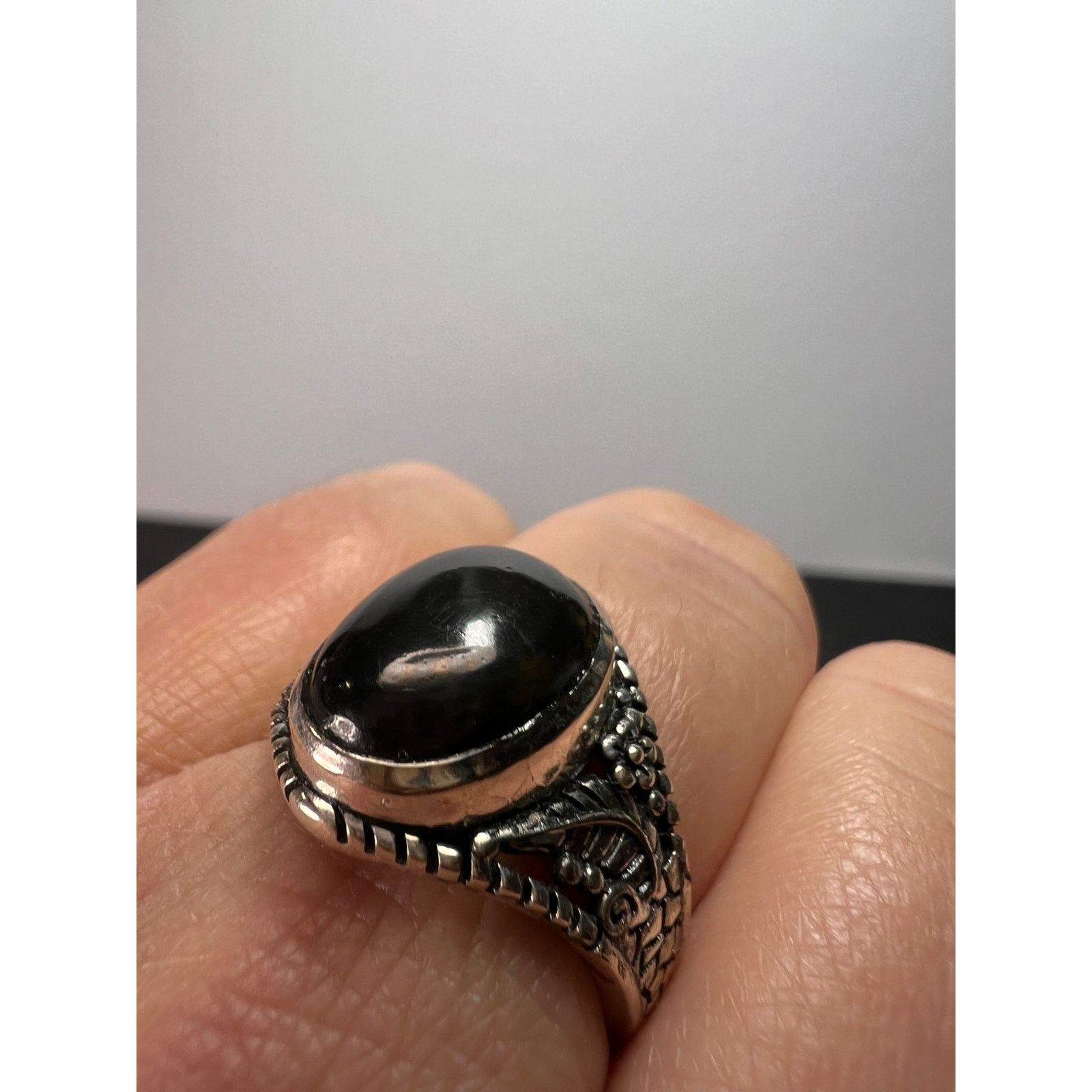 Other Elite shungite in sterling silver size 8 Size ONE SIZE - 5 Thumbnail