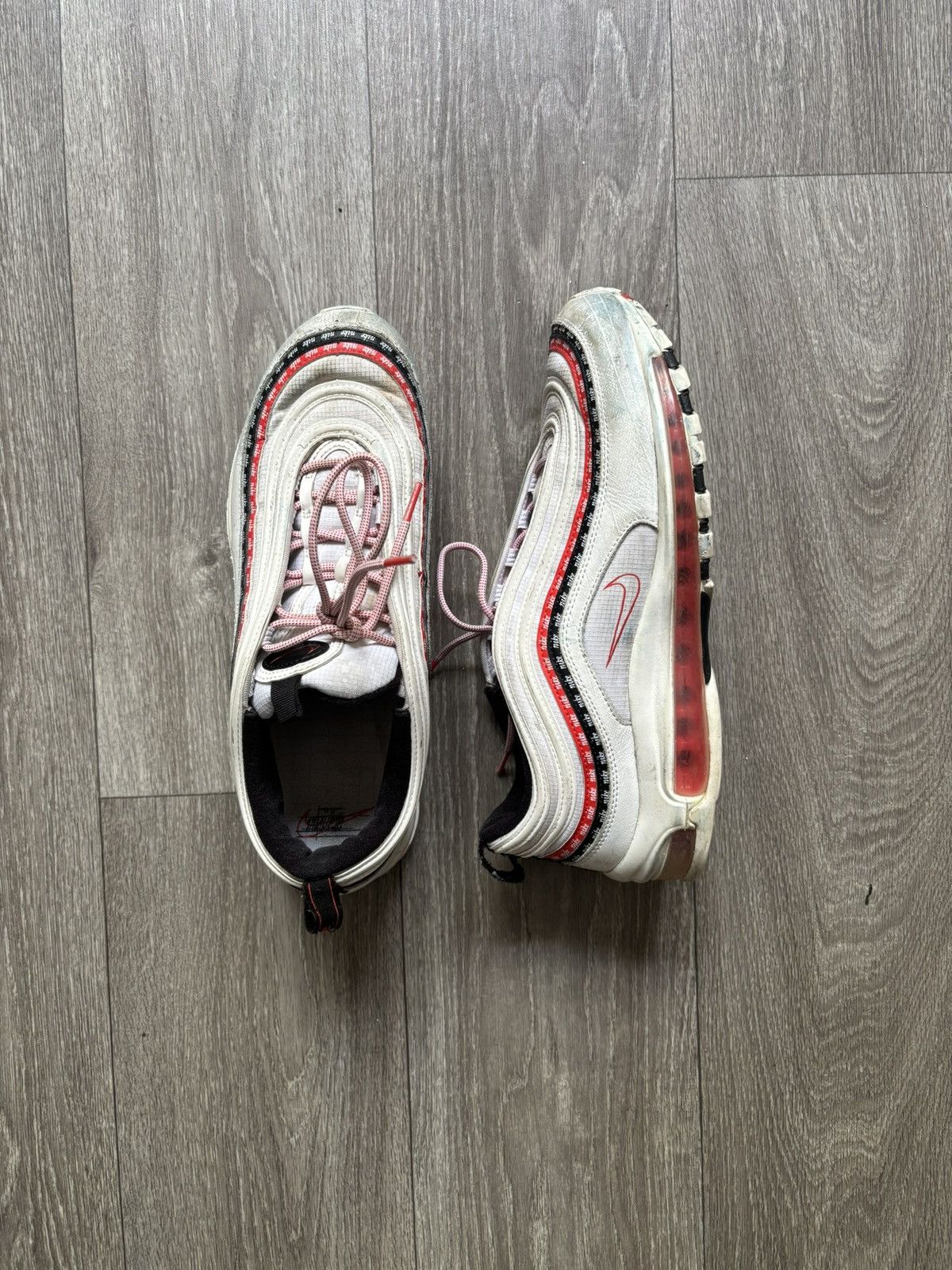 Nike Nike Air Max 97 Script Swoosh Sneakers Size US 10.5 / EU 43-44 - 12 Thumbnail