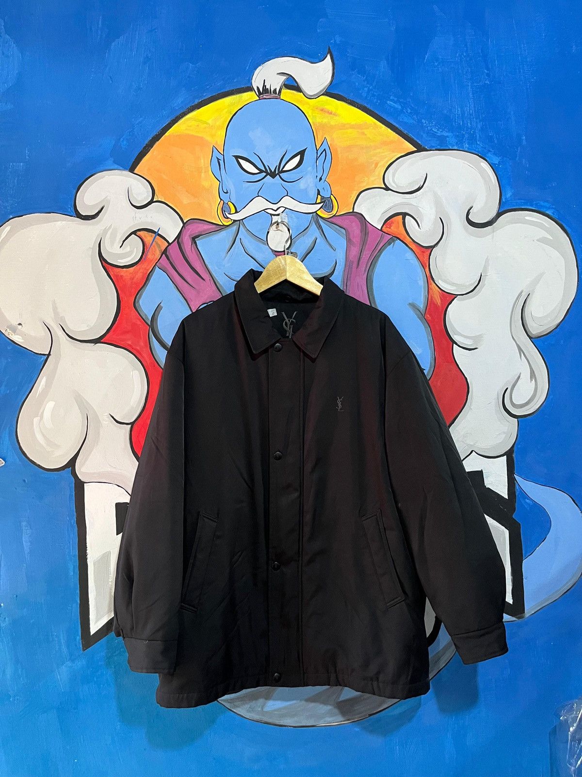 Yves Saint Laurent Ysl jacket vintage Size US XL / EU 56 / 4 - 1 Thumbnail