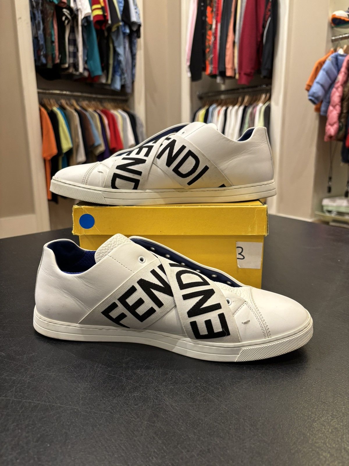 Fendi Fendi Strap Sneakers Size US 9 / EU 42 - 2 Thumbnail
