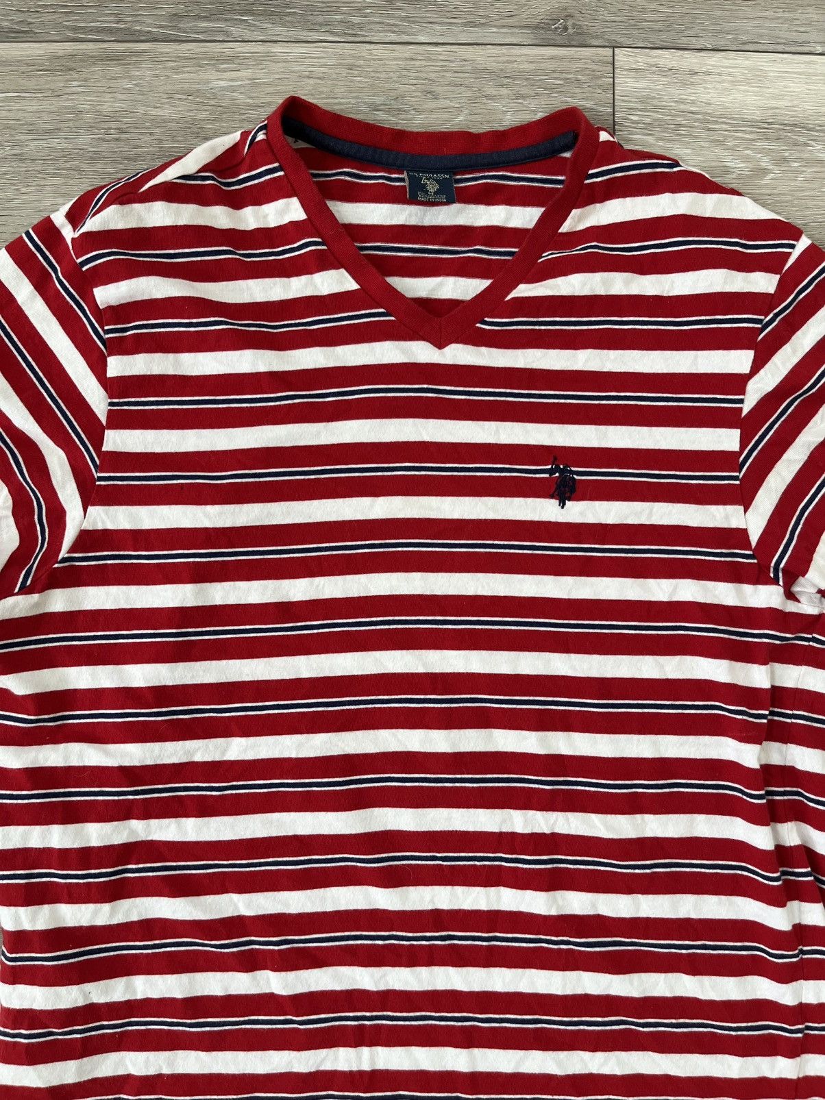 U.S. Polo Assn. U.S. Polo Assn. Striped T-Shirt Size US M / EU 48-50 / 2 - 4 Thumbnail