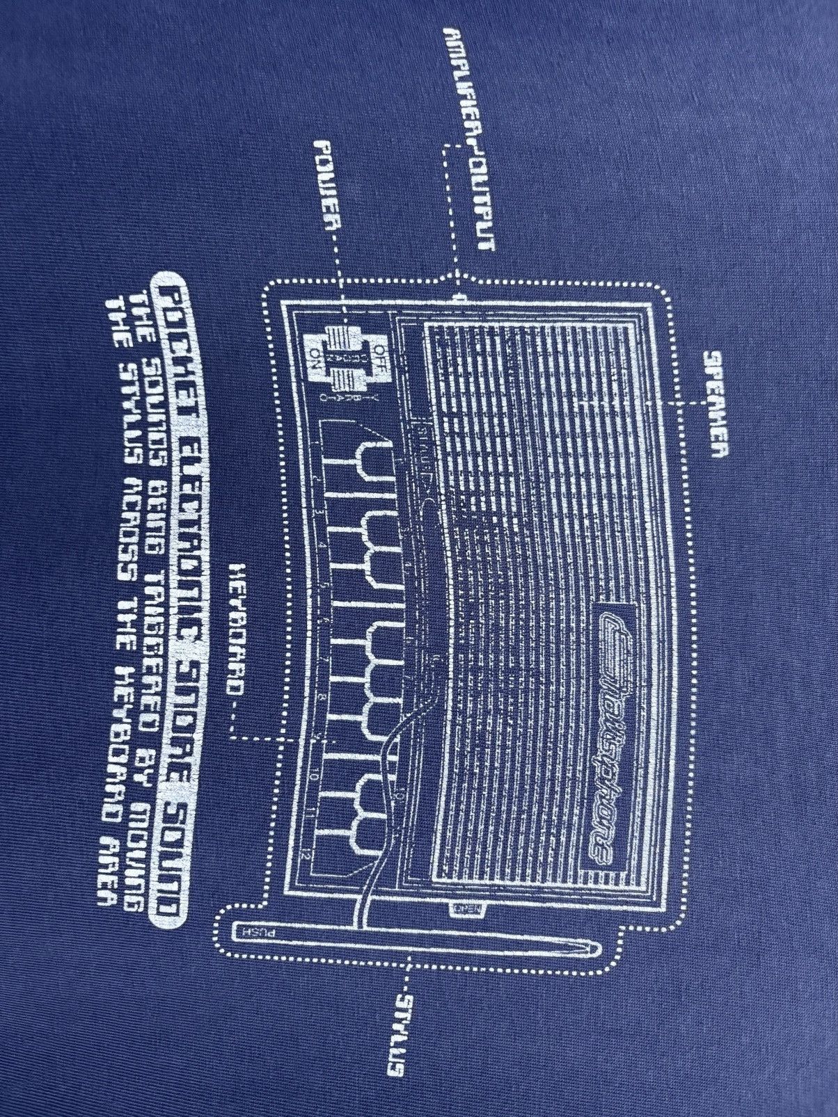 Band Tees Vintage 90's Electronic Snore Sound / Aphex Twin T-Shirt Size US M / EU 48-50 / 2 - 4 Thumbnail