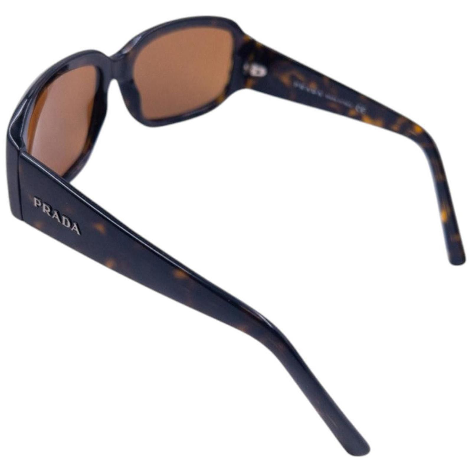 Prada Vintage Prada Tortoise Shell Sunglasses Size ONE SIZE - 4 Thumbnail