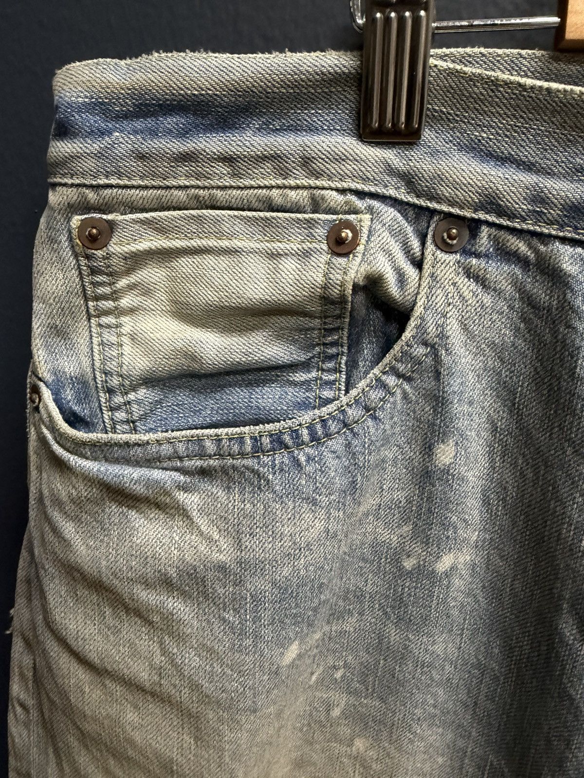 A.PRESSE a presse NO.37 bleach denim size 38 Size US 38 / EU 54 - 6 Thumbnail