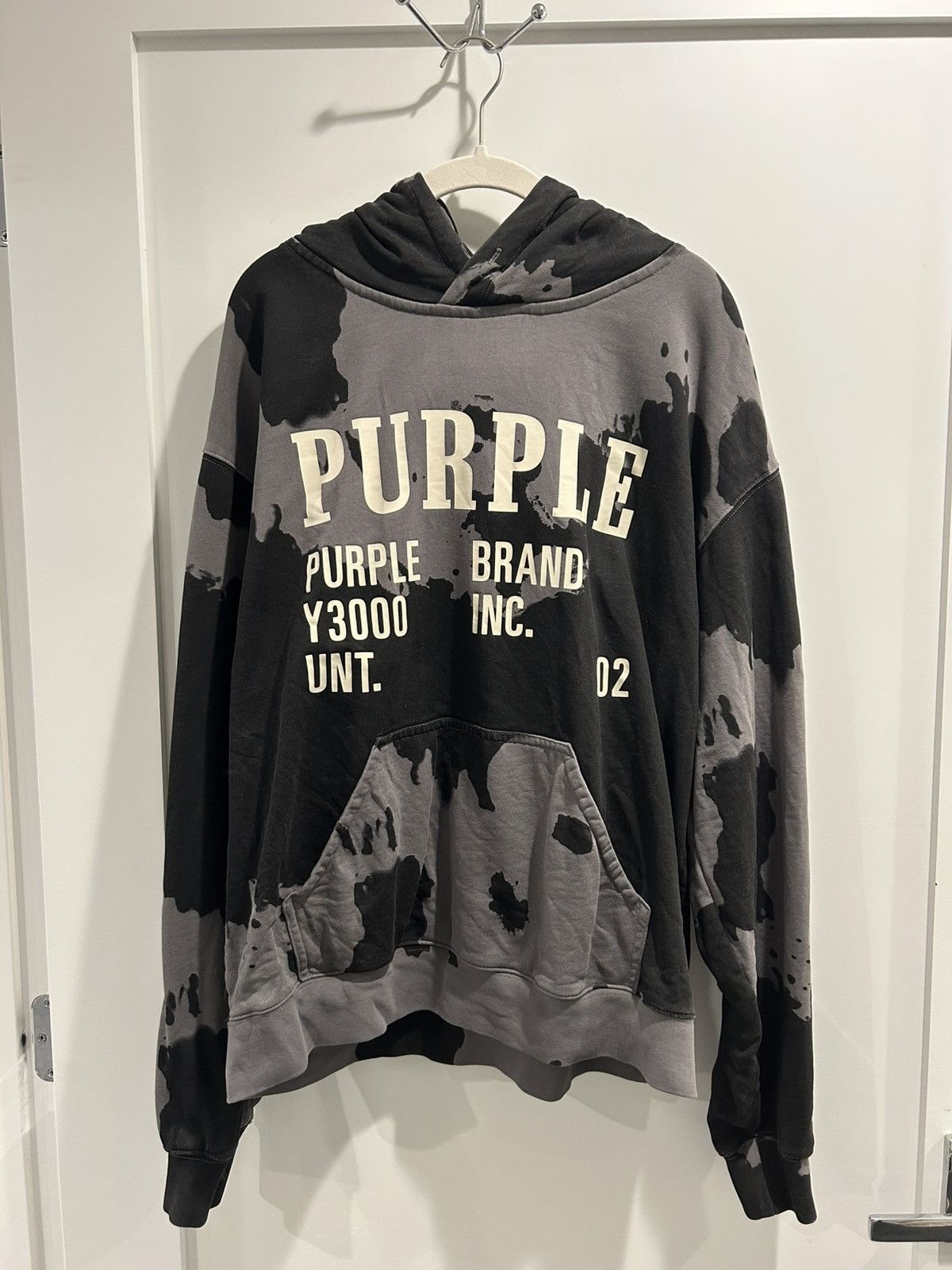 Purple Brand Purple Brand Tie Dye Logo Hoodie Size L Size US L / EU 52-54 / 3 - 1 Thumbnail