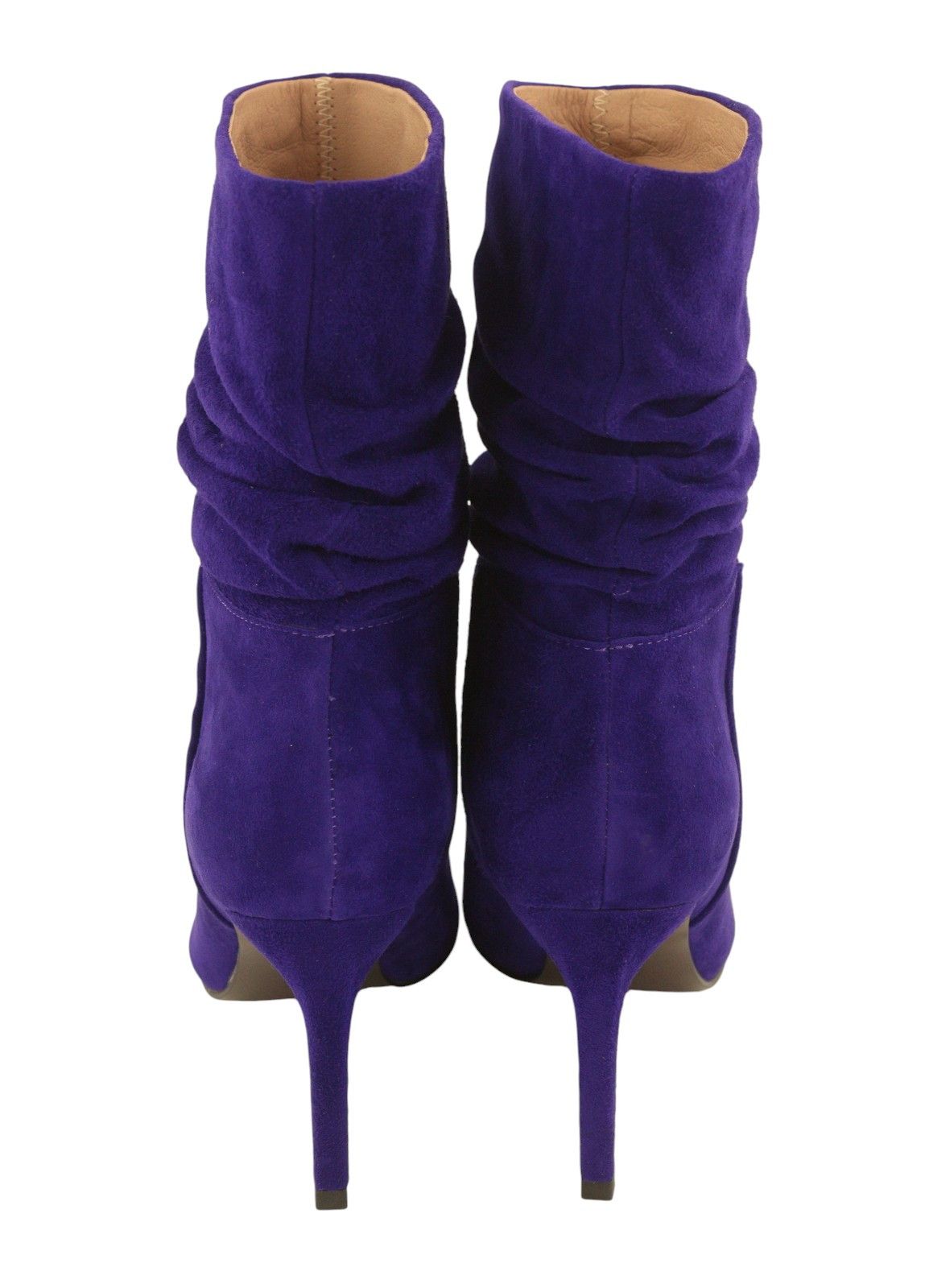 Other BIBI LOU EU38 Suede Leather Crinkled Effect Almond Toe 87551 Size US 7 / IT 37 - 7 Thumbnail